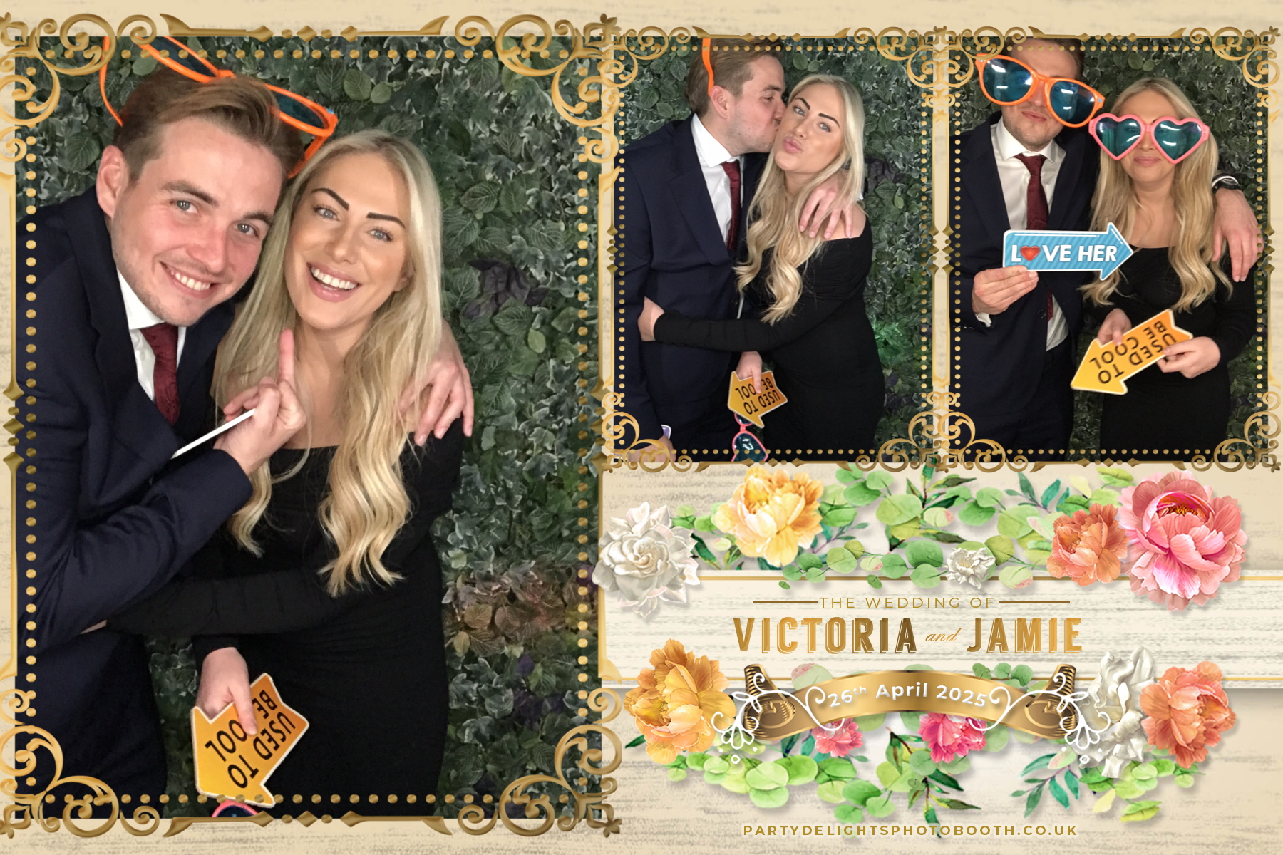 Victoria and Jamie’s wedding | View more photos from the event at gallery.partydelightsphotobooth.co.uk/u/PartyDelightsPhotoBooth/Victoria-and-Jamie’s-wedding