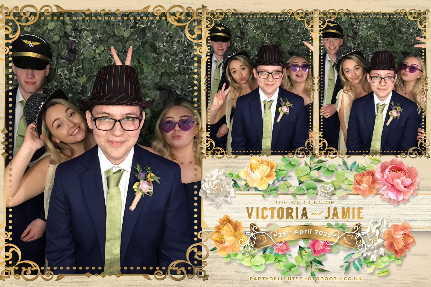 Victoria and Jamie’s wedding | View more photos from the event at gallery.partydelightsphotobooth.co.uk/u/PartyDelightsPhotoBooth/Victoria-and-Jamie’s-wedding