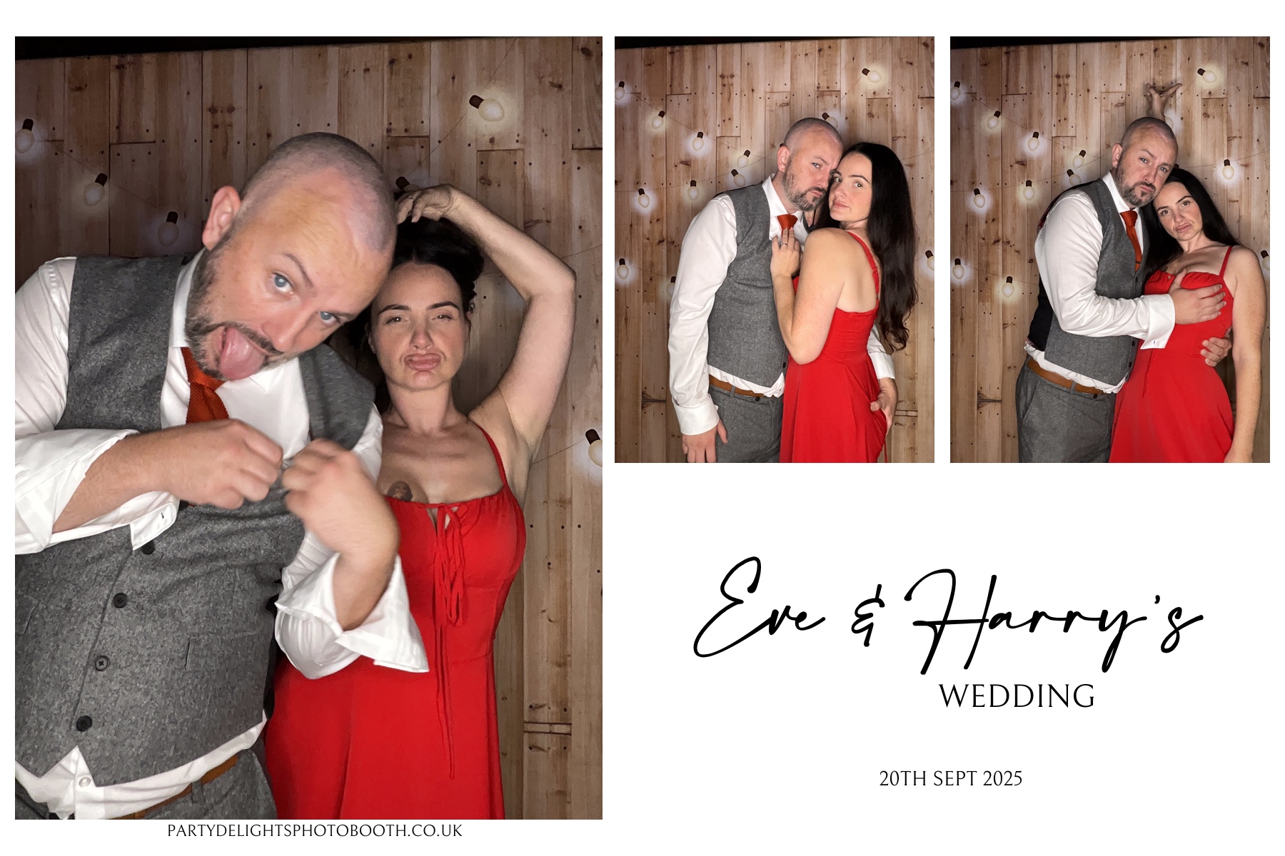 Wedding of Eve and Harry | View more photos from the event at gallery.partydelightsphotobooth.co.uk/u/PartyDelightsPhotoBooth/Wedding-of-Eve-and-Harry