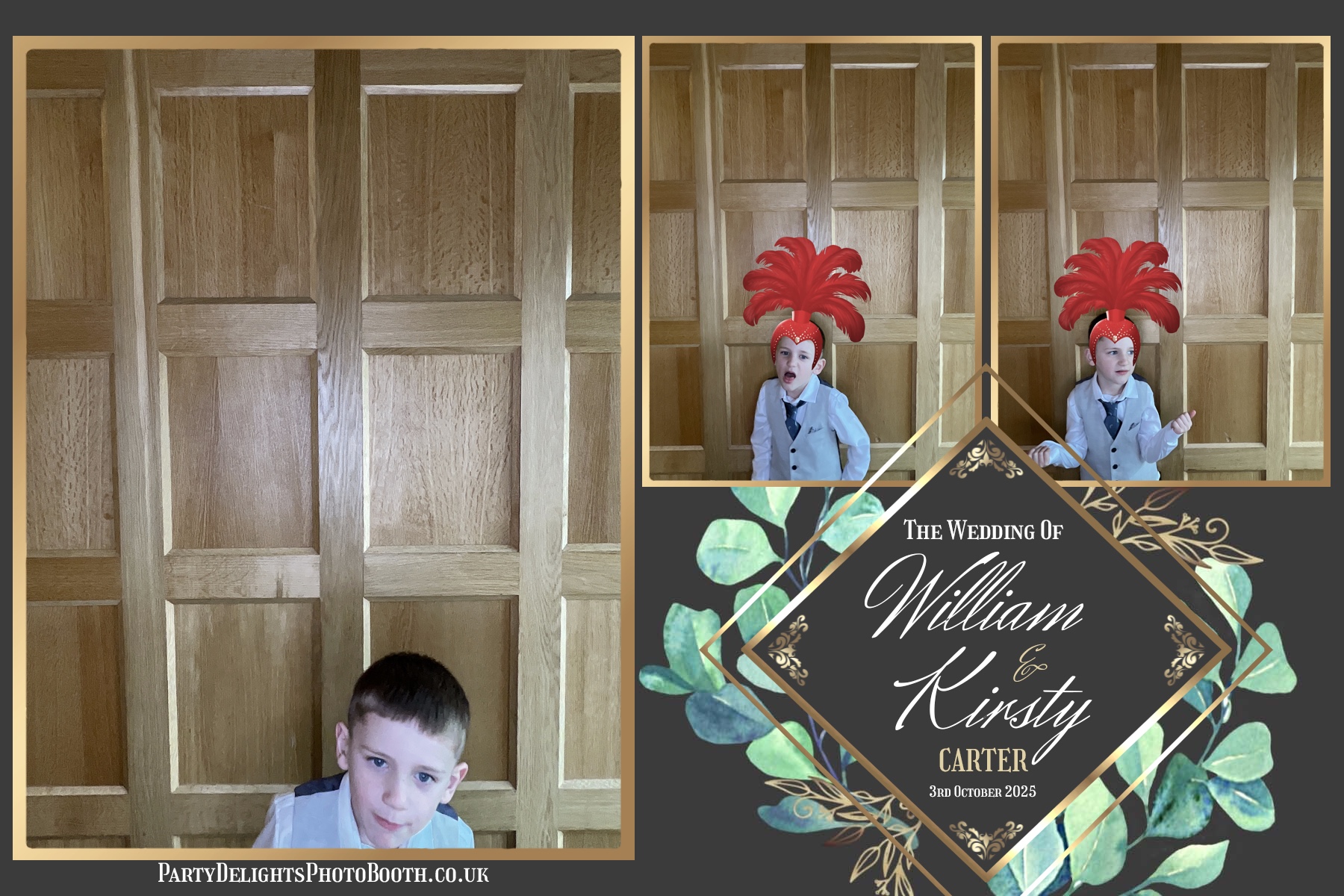 William and Kirsty Wedding | View more photos from the event at gallery.partydelightsphotobooth.co.uk/u/PartyDelightsPhotoBooth/William-and-Kirsty-Wedding