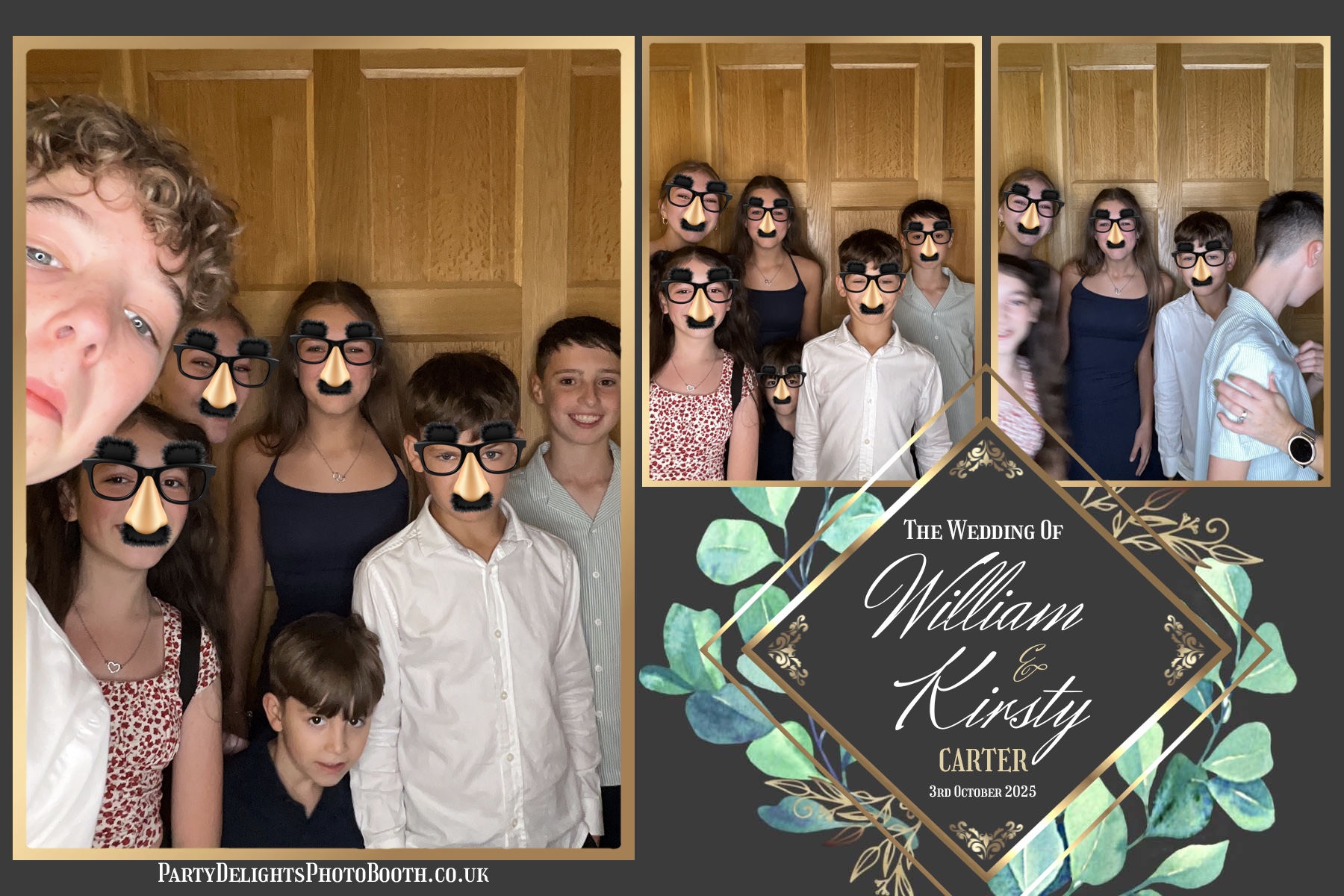 William and Kirsty Wedding | View more photos from the event at gallery.partydelightsphotobooth.co.uk/u/PartyDelightsPhotoBooth/William-and-Kirsty-Wedding