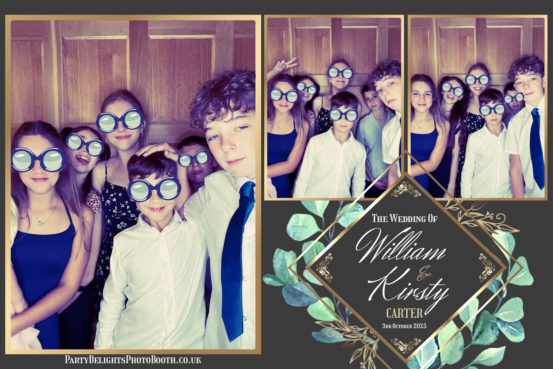 William and Kirsty Wedding | View more photos from the event at gallery.partydelightsphotobooth.co.uk/u/PartyDelightsPhotoBooth/William-and-Kirsty-Wedding