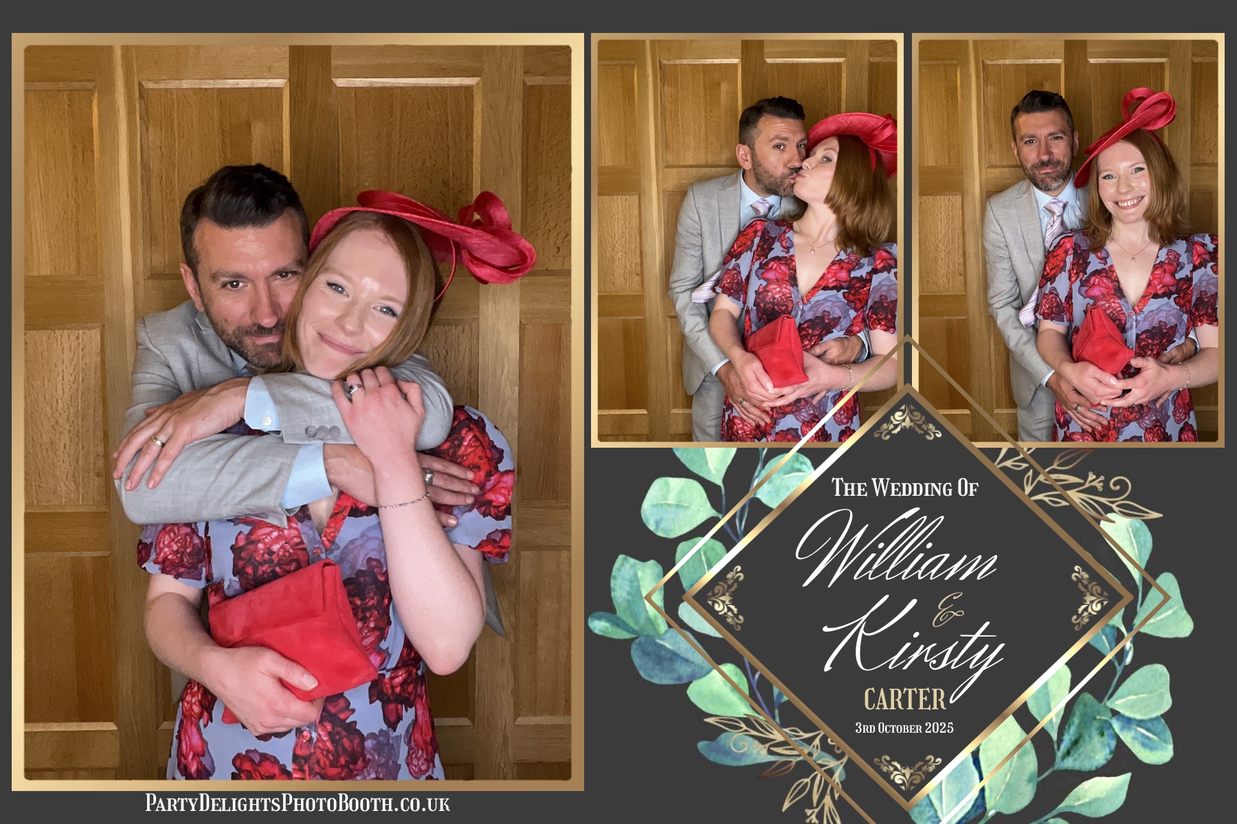 William and Kirsty Wedding | View more photos from the event at gallery.partydelightsphotobooth.co.uk/u/PartyDelightsPhotoBooth/William-and-Kirsty-Wedding