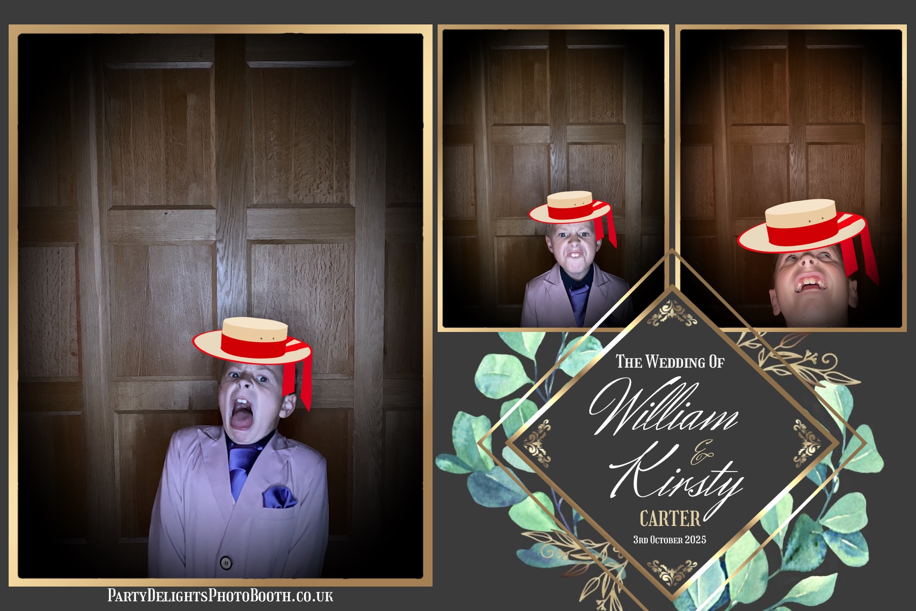 William and Kirsty Wedding | View more photos from the event at gallery.partydelightsphotobooth.co.uk/u/PartyDelightsPhotoBooth/William-and-Kirsty-Wedding