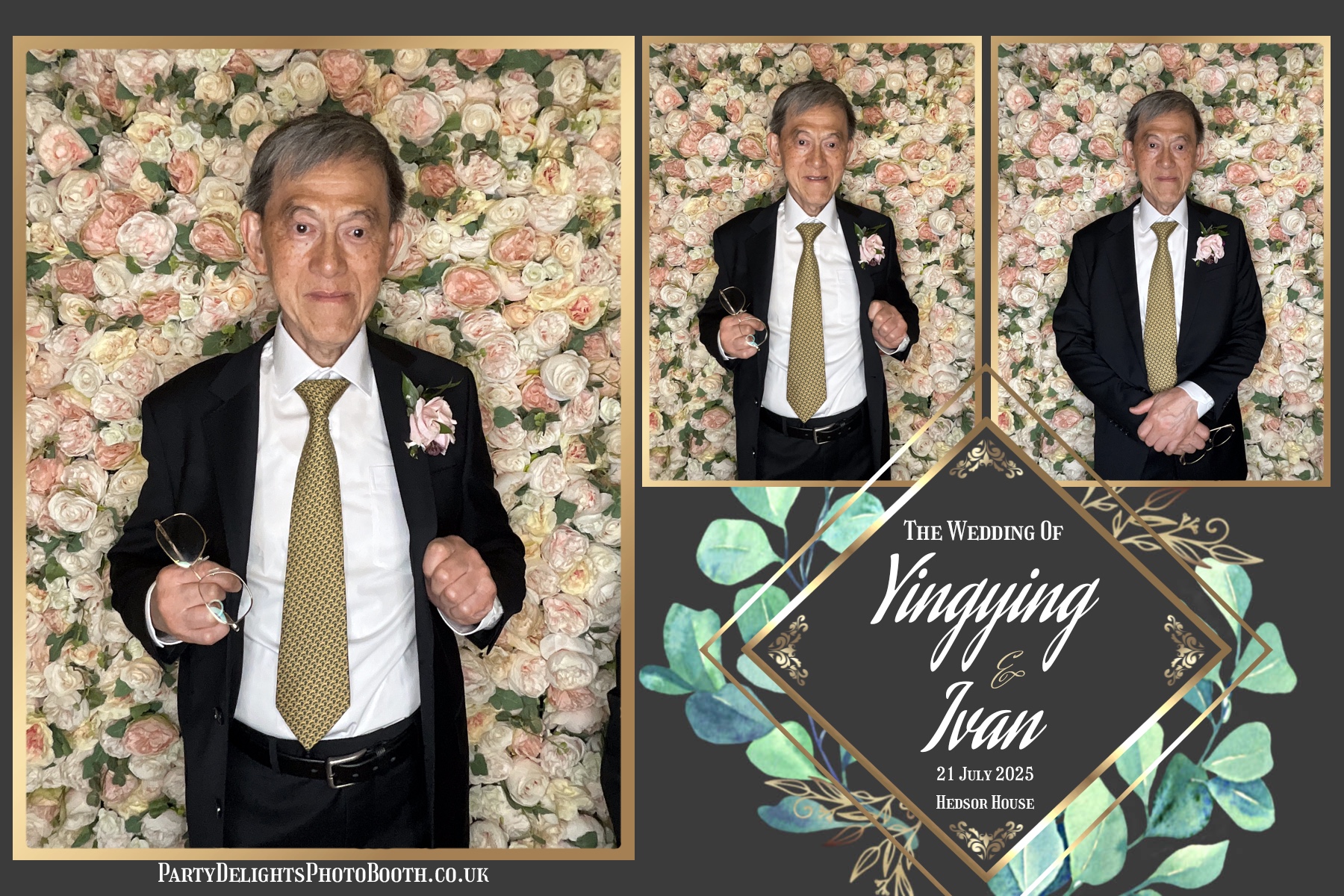 Ying & Ivan's Wedding | View more photos from the event at gallery.partydelightsphotobooth.co.uk/u/PartyDelightsPhotoBooth/Ying-Ivans-Wedding