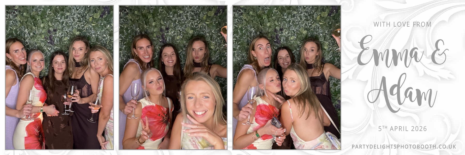 Adam and Emma's Wedding | View more photos from the event at gallery.partydelightsphotobooth.co.uk/u/PartyDelightsPhotoBooth/Adam-and-Emmas-Wedding