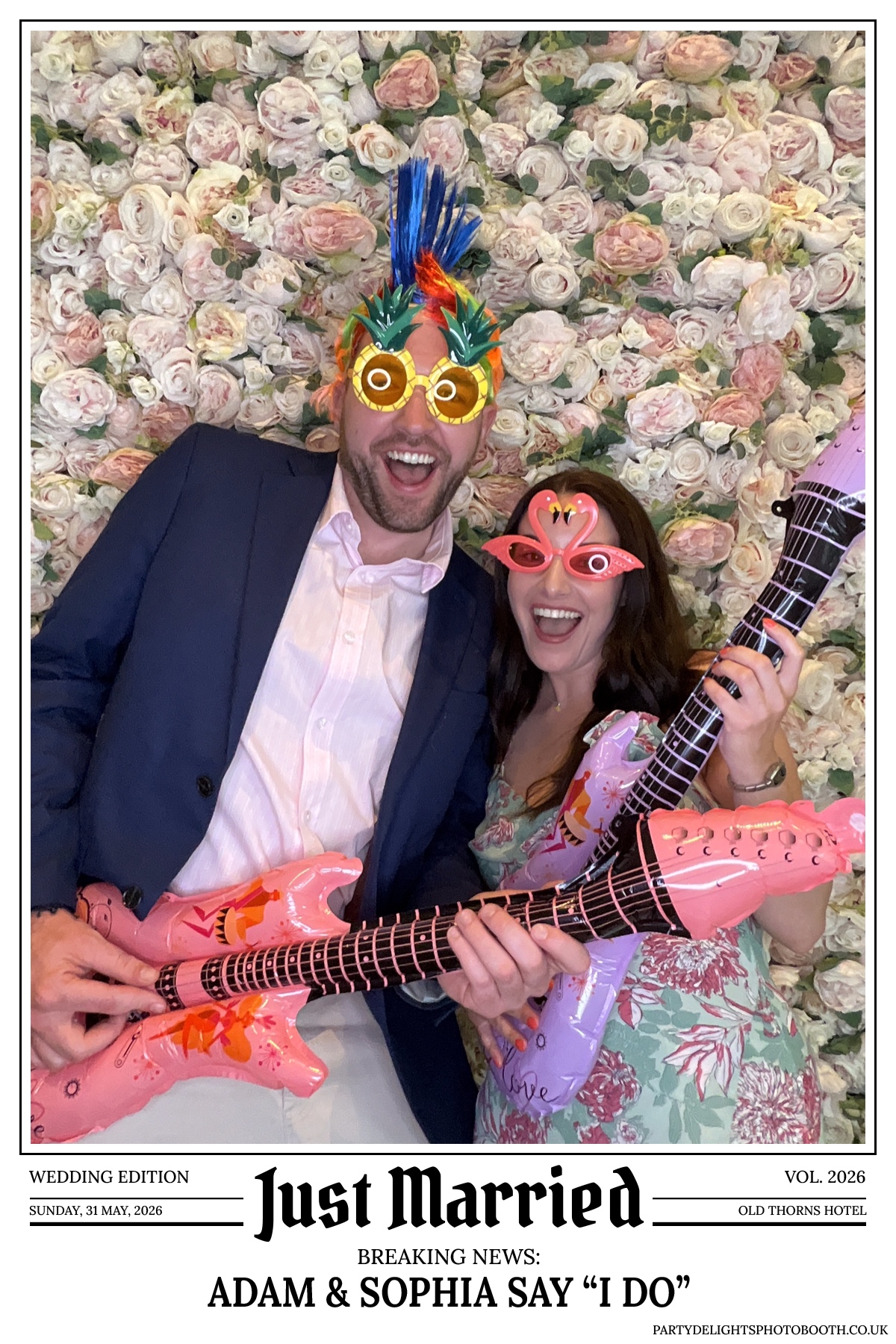 Adam and Sophia's Wedding | View more photos from the event at gallery.partydelightsphotobooth.co.uk/u/PartyDelightsPhotoBooth/Adam-and-Sophias-Wedding
