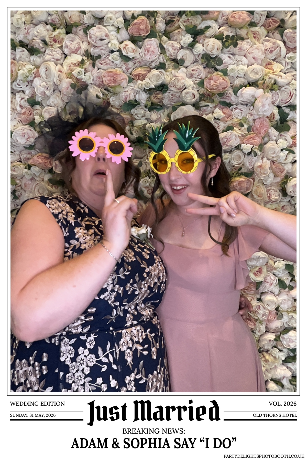 Adam and Sophia's Wedding | View more photos from the event at gallery.partydelightsphotobooth.co.uk/u/PartyDelightsPhotoBooth/Adam-and-Sophias-Wedding