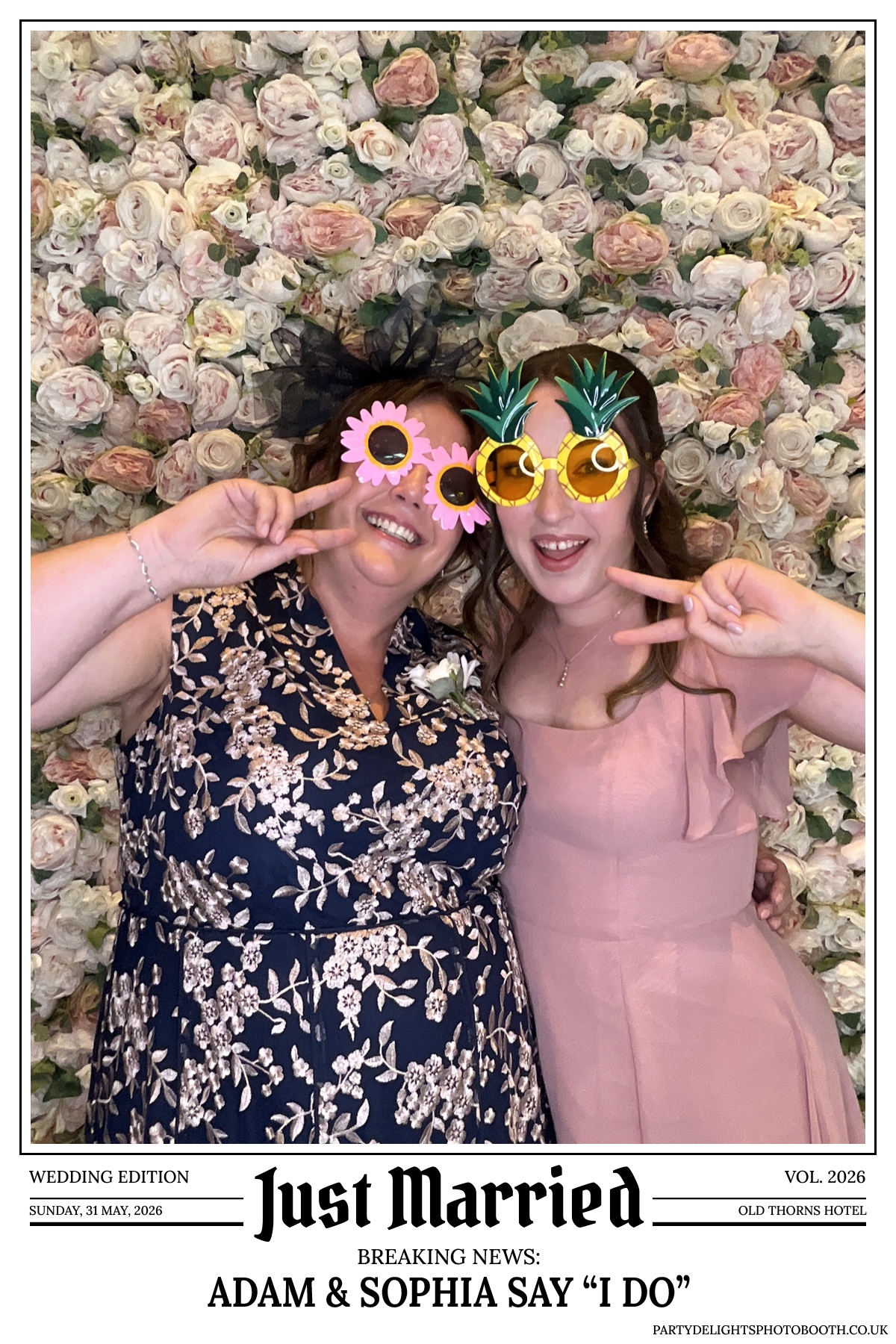 Adam and Sophia's Wedding | View more photos from the event at gallery.partydelightsphotobooth.co.uk/u/PartyDelightsPhotoBooth/Adam-and-Sophias-Wedding