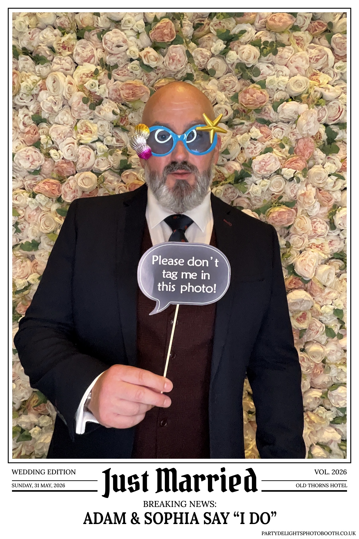 Adam and Sophia's Wedding | View more photos from the event at gallery.partydelightsphotobooth.co.uk/u/PartyDelightsPhotoBooth/Adam-and-Sophias-Wedding