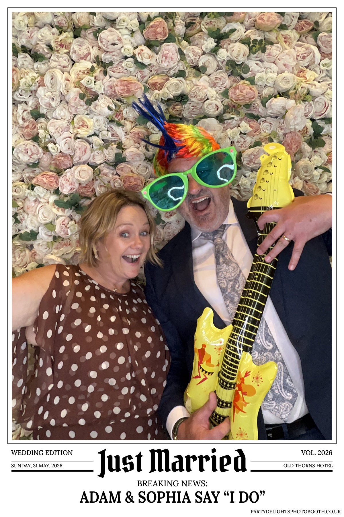 Adam and Sophia's Wedding | View more photos from the event at gallery.partydelightsphotobooth.co.uk/u/PartyDelightsPhotoBooth/Adam-and-Sophias-Wedding