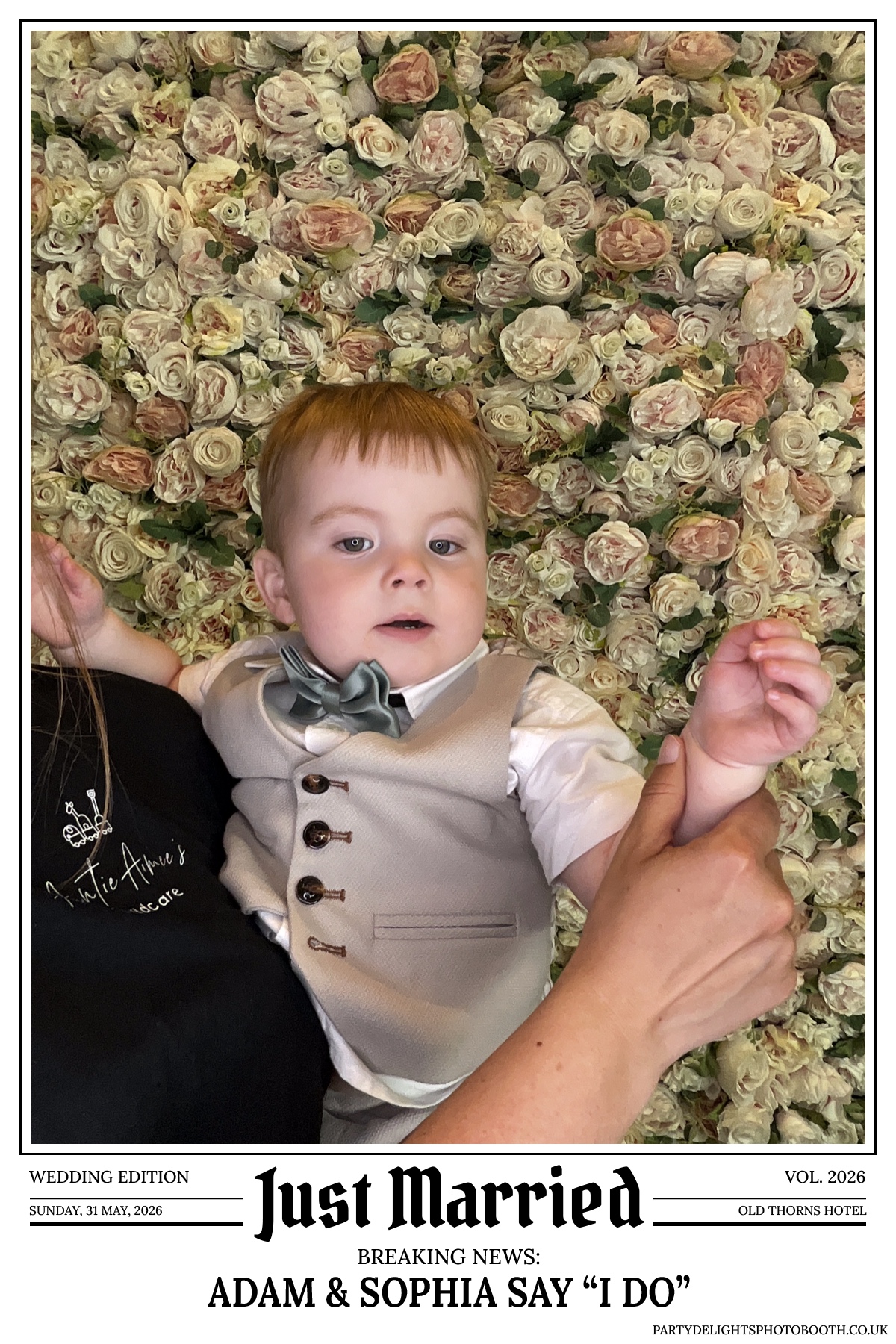 Adam and Sophia's Wedding | View more photos from the event at gallery.partydelightsphotobooth.co.uk/u/PartyDelightsPhotoBooth/Adam-and-Sophias-Wedding