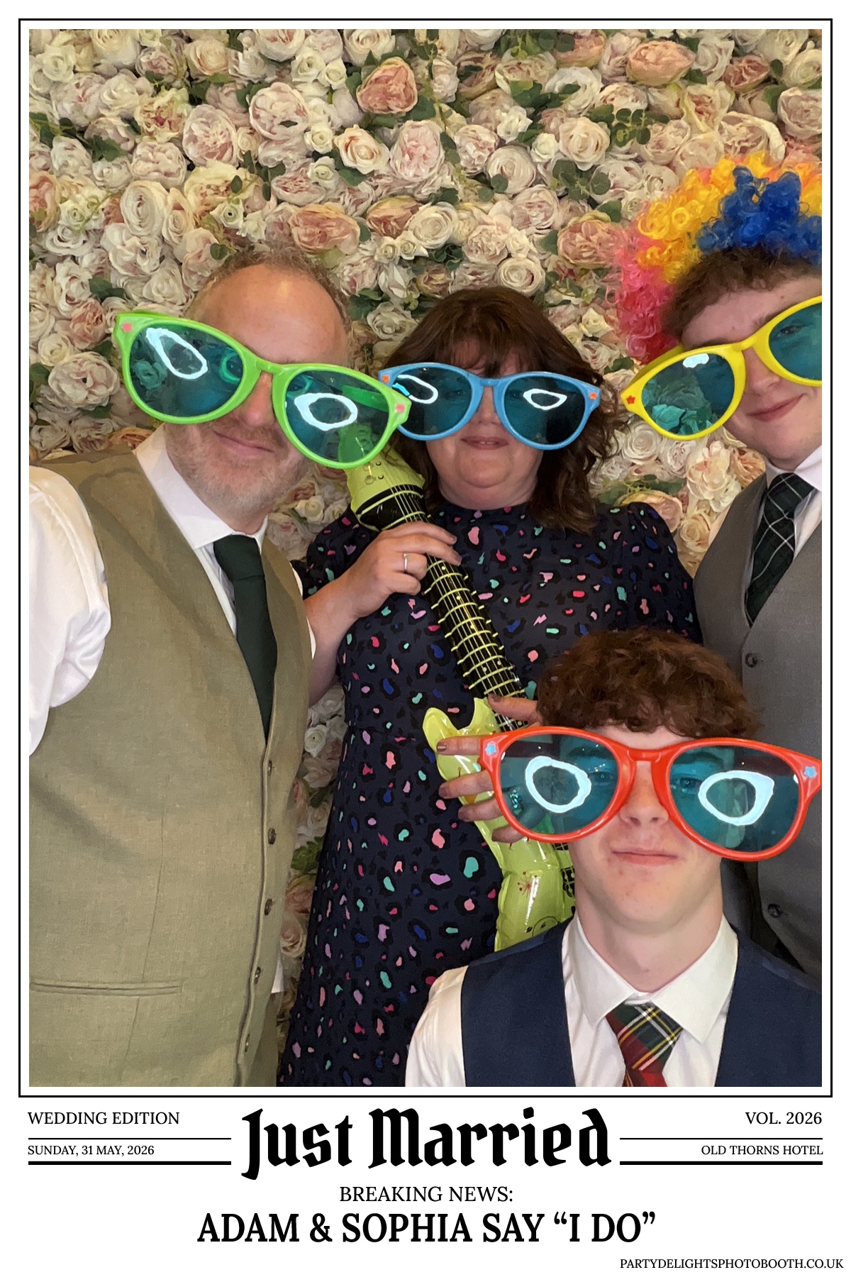 Adam and Sophia's Wedding | View more photos from the event at gallery.partydelightsphotobooth.co.uk/u/PartyDelightsPhotoBooth/Adam-and-Sophias-Wedding