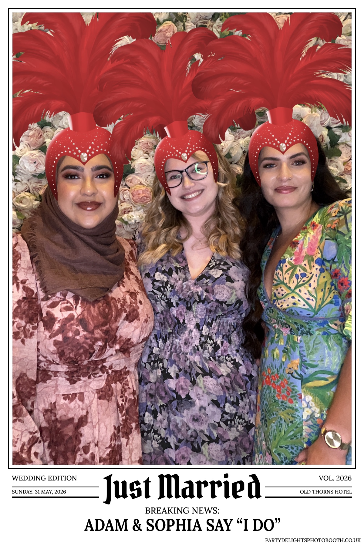 Adam and Sophia's Wedding | View more photos from the event at gallery.partydelightsphotobooth.co.uk/u/PartyDelightsPhotoBooth/Adam-and-Sophias-Wedding