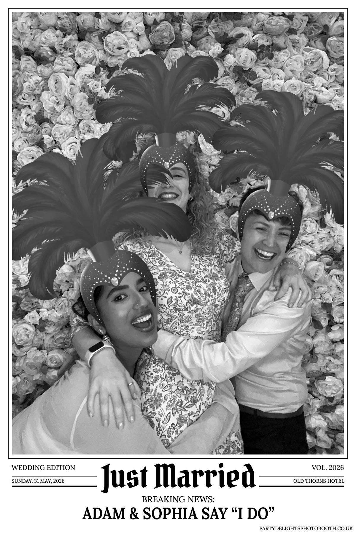 Adam and Sophia's Wedding | View more photos from the event at gallery.partydelightsphotobooth.co.uk/u/PartyDelightsPhotoBooth/Adam-and-Sophias-Wedding