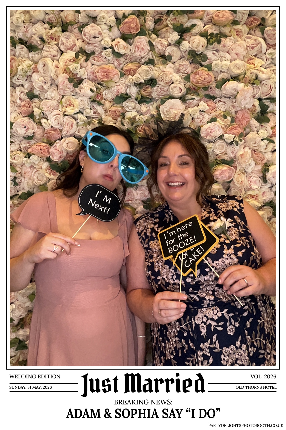 Adam and Sophia's Wedding | View more photos from the event at gallery.partydelightsphotobooth.co.uk/u/PartyDelightsPhotoBooth/Adam-and-Sophias-Wedding