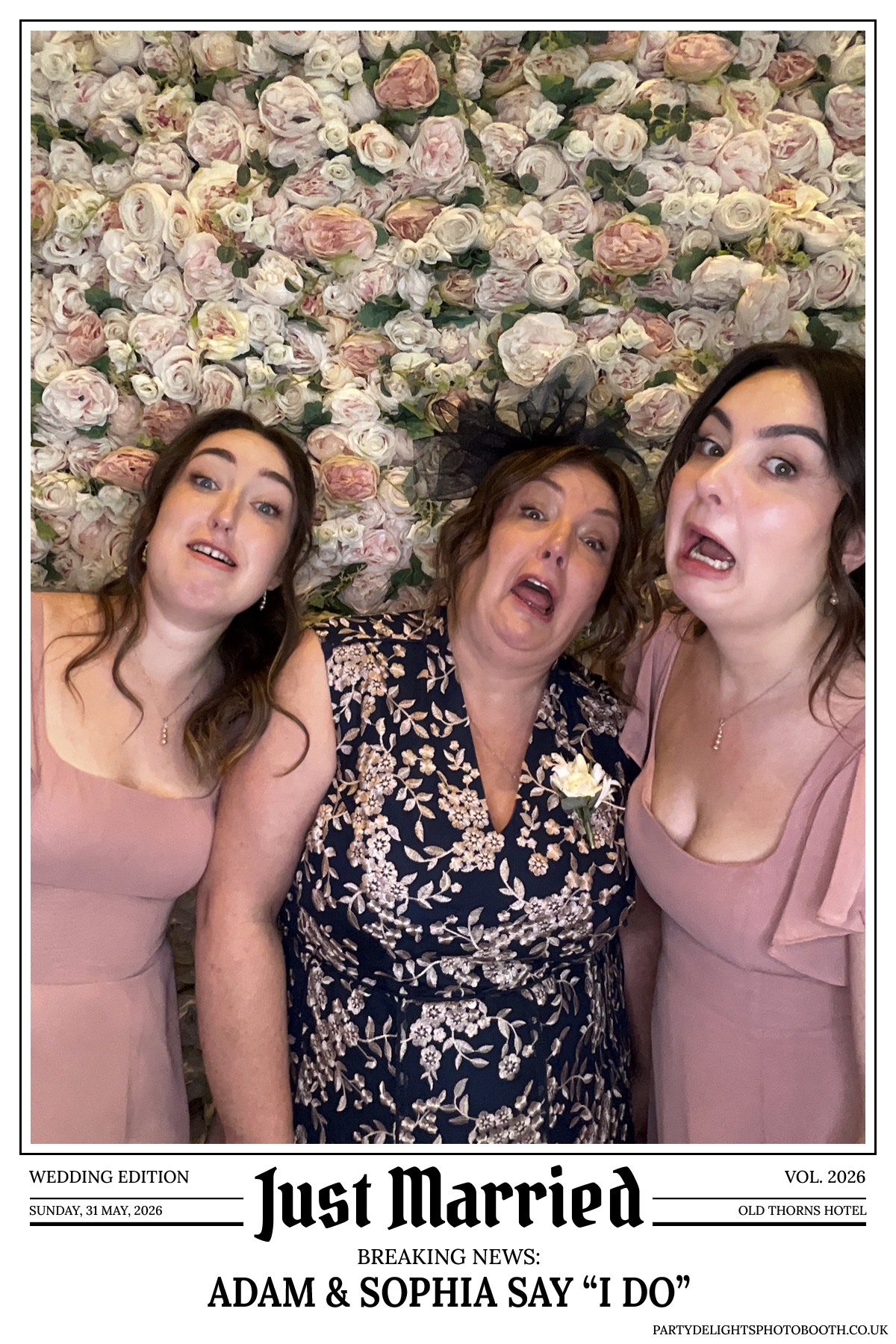 Adam and Sophia's Wedding | View more photos from the event at gallery.partydelightsphotobooth.co.uk/u/PartyDelightsPhotoBooth/Adam-and-Sophias-Wedding