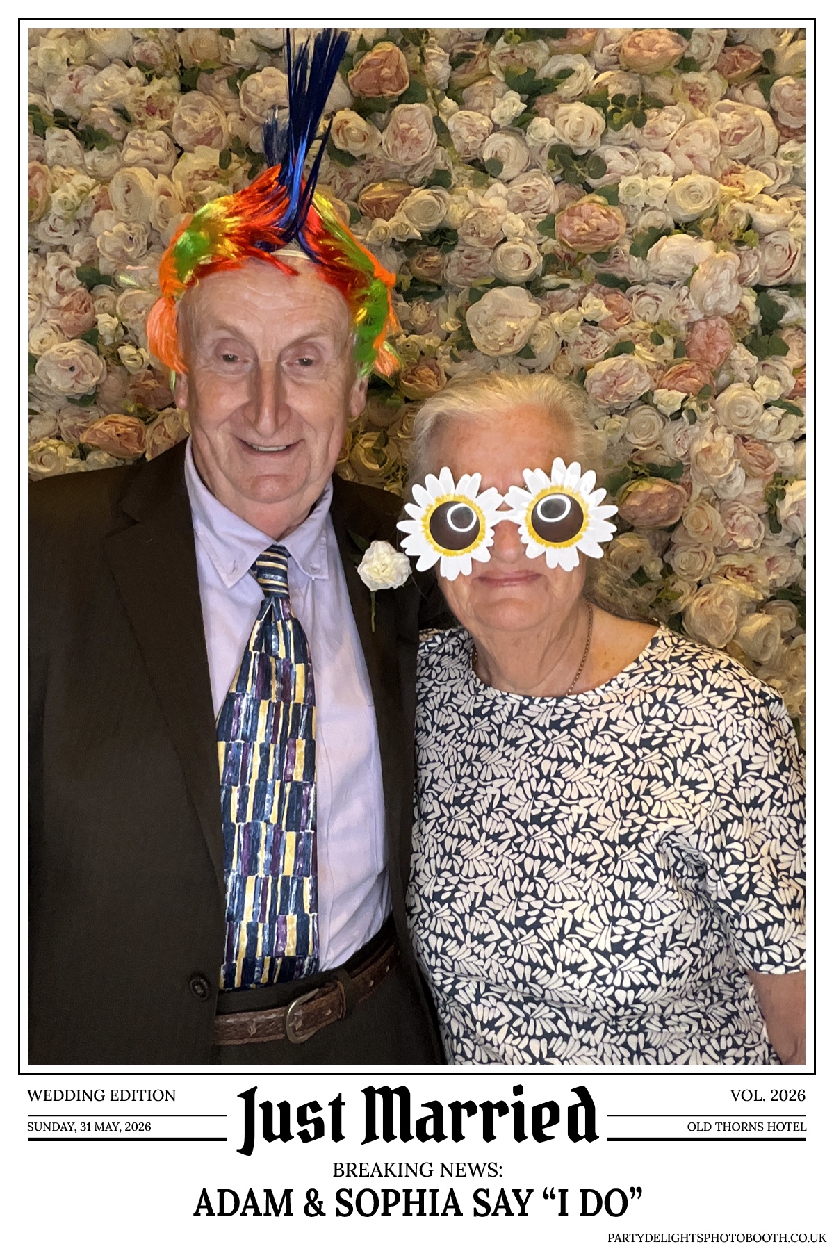 Adam and Sophia's Wedding | View more photos from the event at gallery.partydelightsphotobooth.co.uk/u/PartyDelightsPhotoBooth/Adam-and-Sophias-Wedding