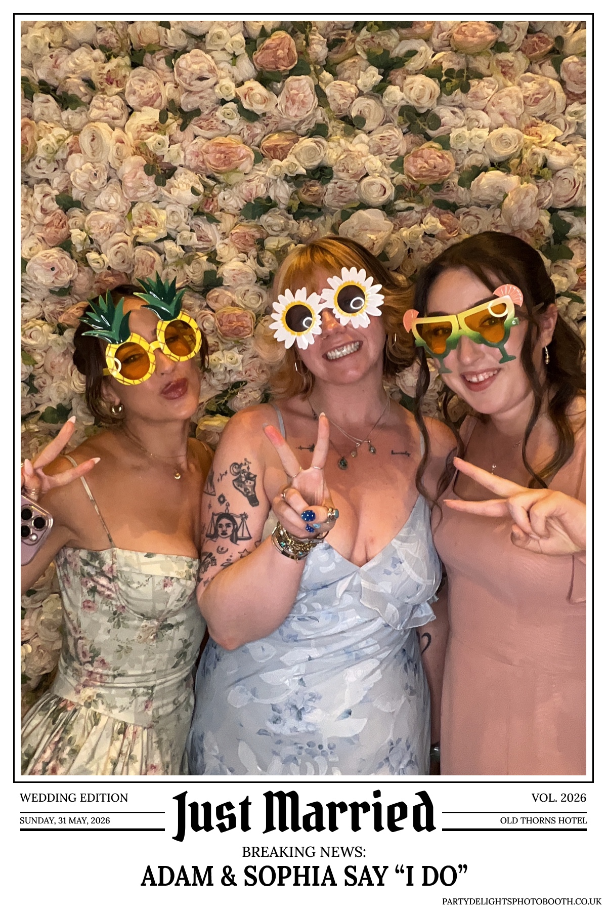 Adam and Sophia's Wedding | View more photos from the event at gallery.partydelightsphotobooth.co.uk/u/PartyDelightsPhotoBooth/Adam-and-Sophias-Wedding