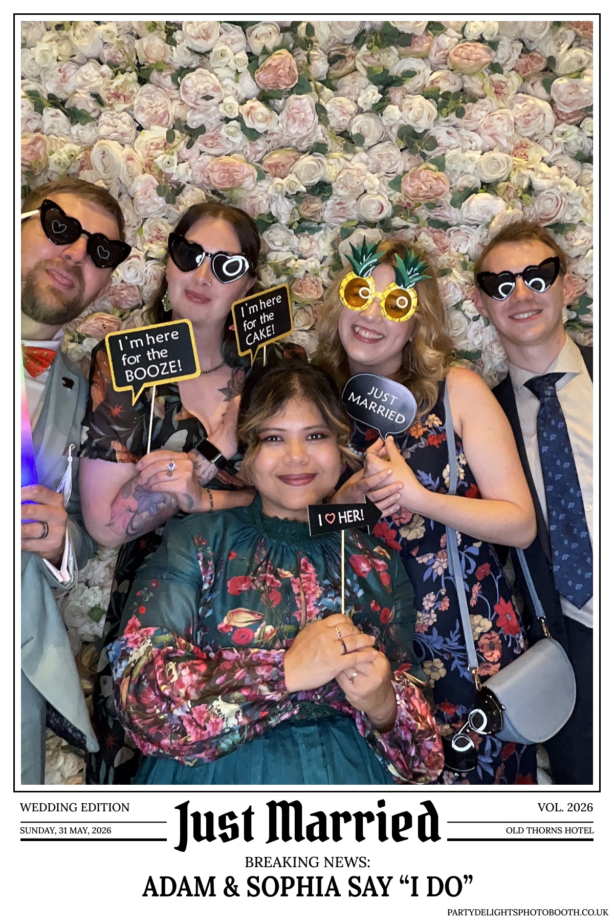 Adam and Sophia's Wedding | View more photos from the event at gallery.partydelightsphotobooth.co.uk/u/PartyDelightsPhotoBooth/Adam-and-Sophias-Wedding