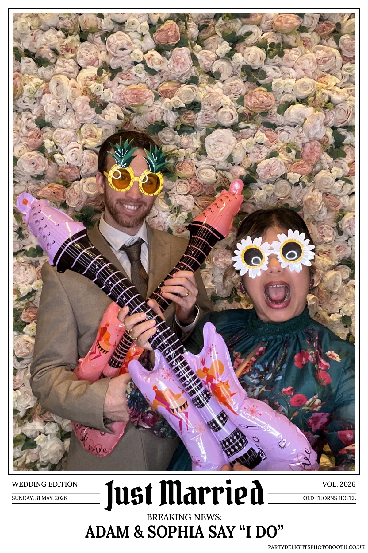 Adam and Sophia's Wedding | View more photos from the event at gallery.partydelightsphotobooth.co.uk/u/PartyDelightsPhotoBooth/Adam-and-Sophias-Wedding