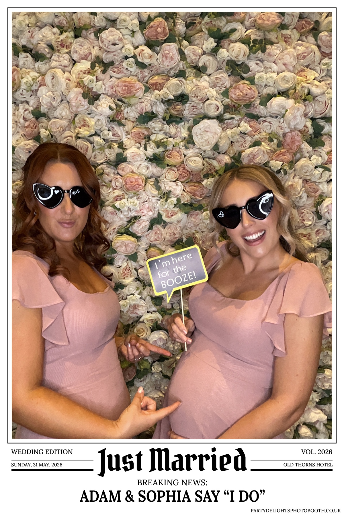 Adam and Sophia's Wedding | View more photos from the event at gallery.partydelightsphotobooth.co.uk/u/PartyDelightsPhotoBooth/Adam-and-Sophias-Wedding