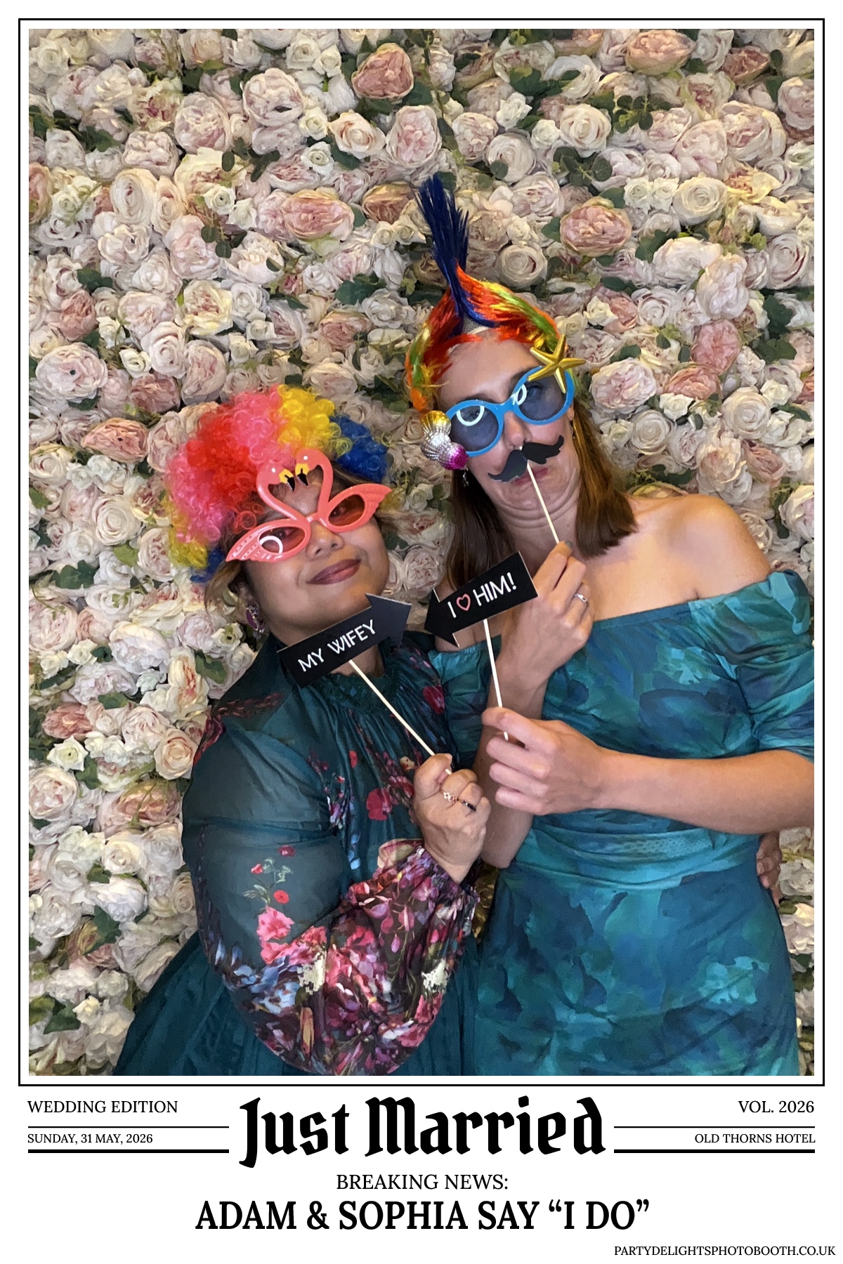 Adam and Sophia's Wedding | View more photos from the event at gallery.partydelightsphotobooth.co.uk/u/PartyDelightsPhotoBooth/Adam-and-Sophias-Wedding