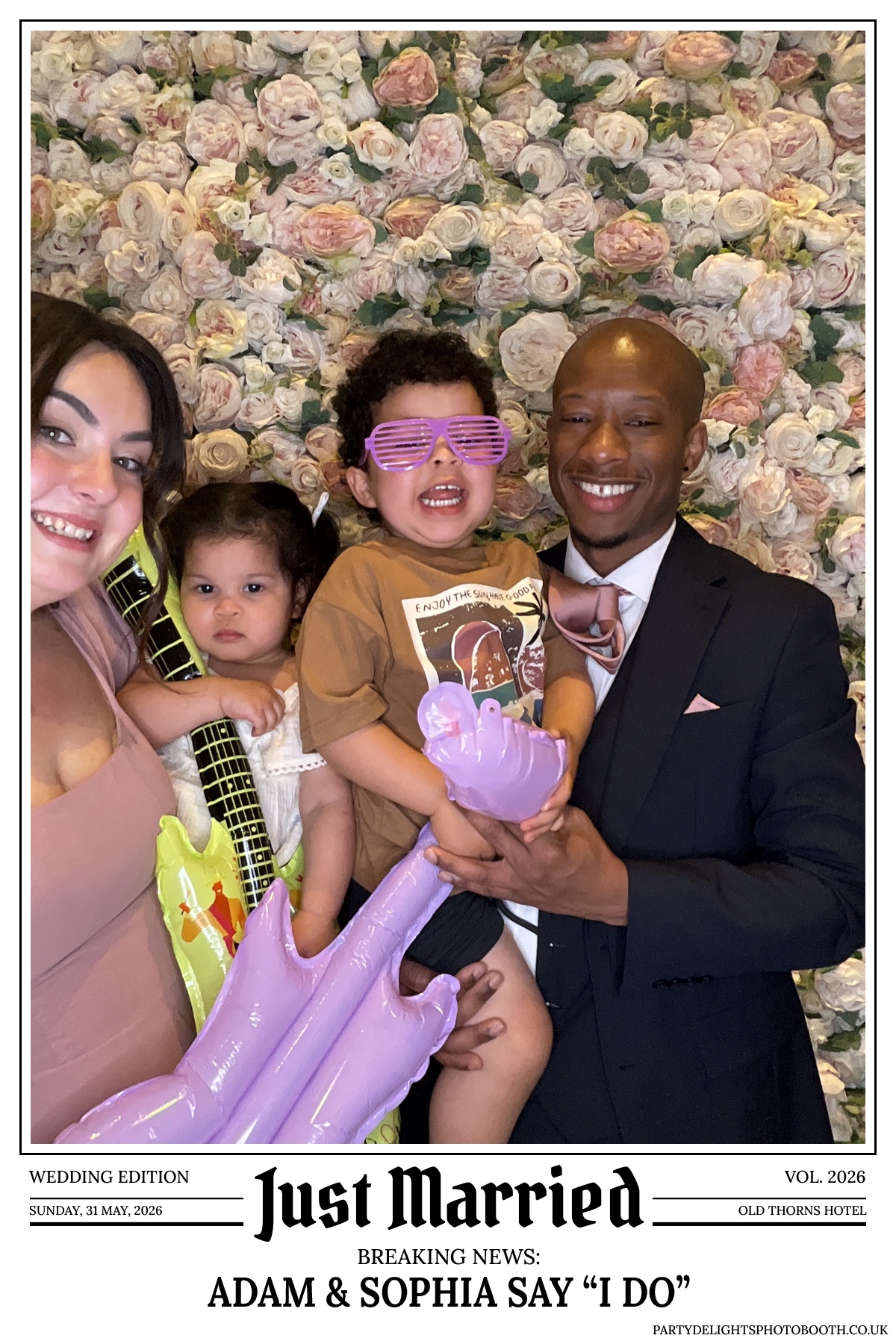Adam and Sophia's Wedding | View more photos from the event at gallery.partydelightsphotobooth.co.uk/u/PartyDelightsPhotoBooth/Adam-and-Sophias-Wedding