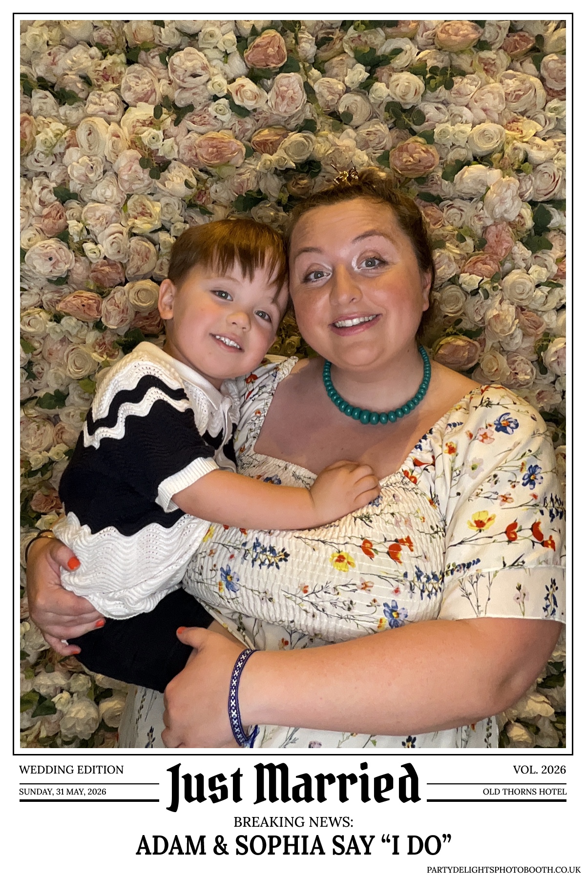 Adam and Sophia's Wedding | View more photos from the event at gallery.partydelightsphotobooth.co.uk/u/PartyDelightsPhotoBooth/Adam-and-Sophias-Wedding