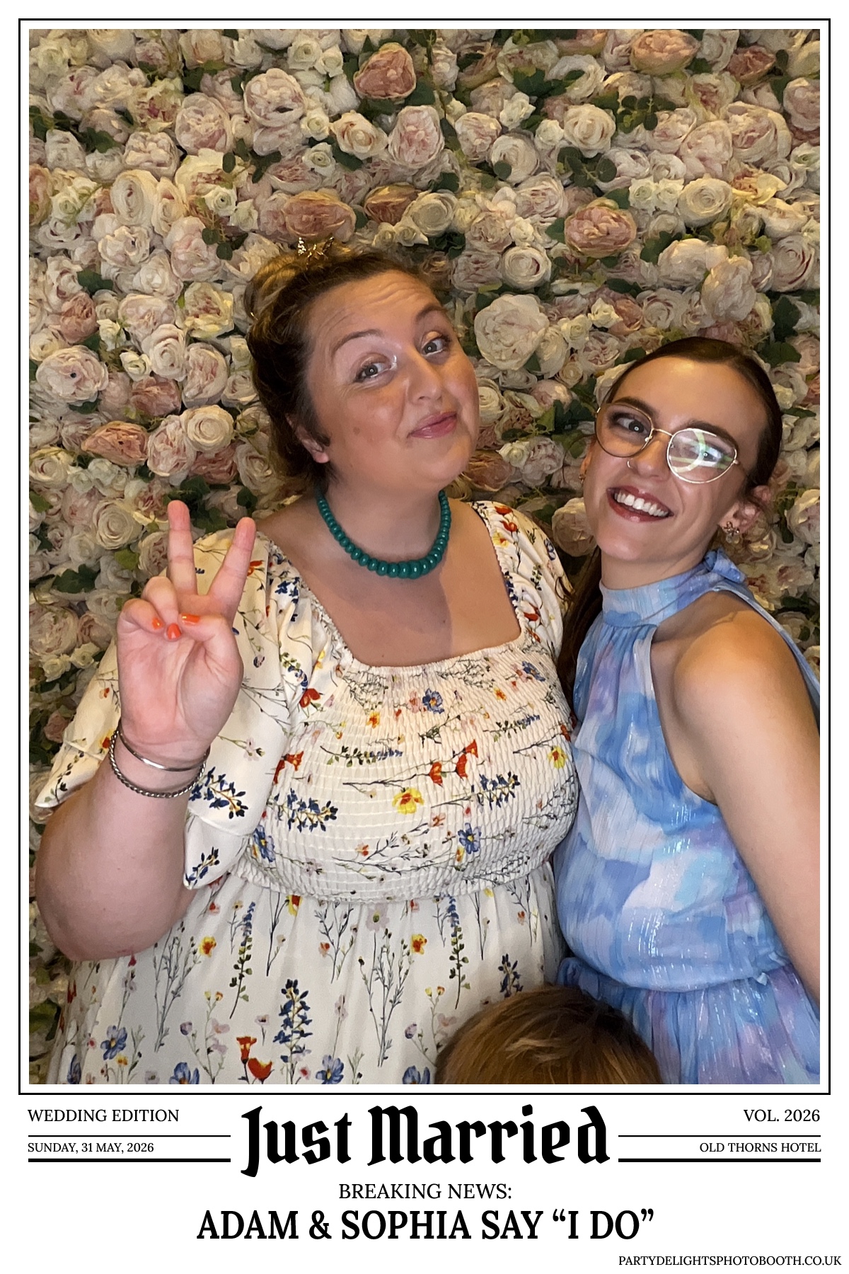 Adam and Sophia's Wedding | View more photos from the event at gallery.partydelightsphotobooth.co.uk/u/PartyDelightsPhotoBooth/Adam-and-Sophias-Wedding