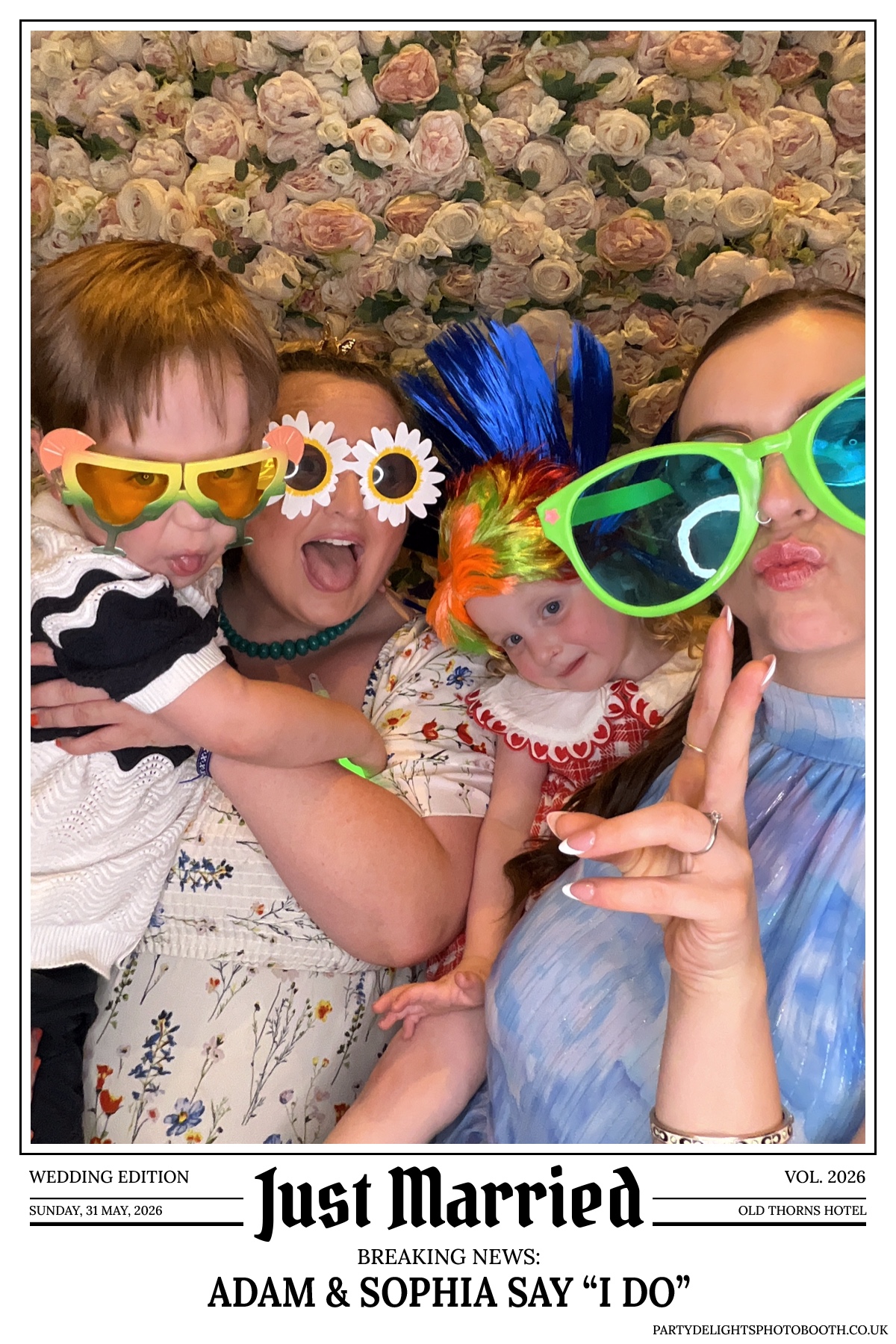 Adam and Sophia's Wedding | View more photos from the event at gallery.partydelightsphotobooth.co.uk/u/PartyDelightsPhotoBooth/Adam-and-Sophias-Wedding