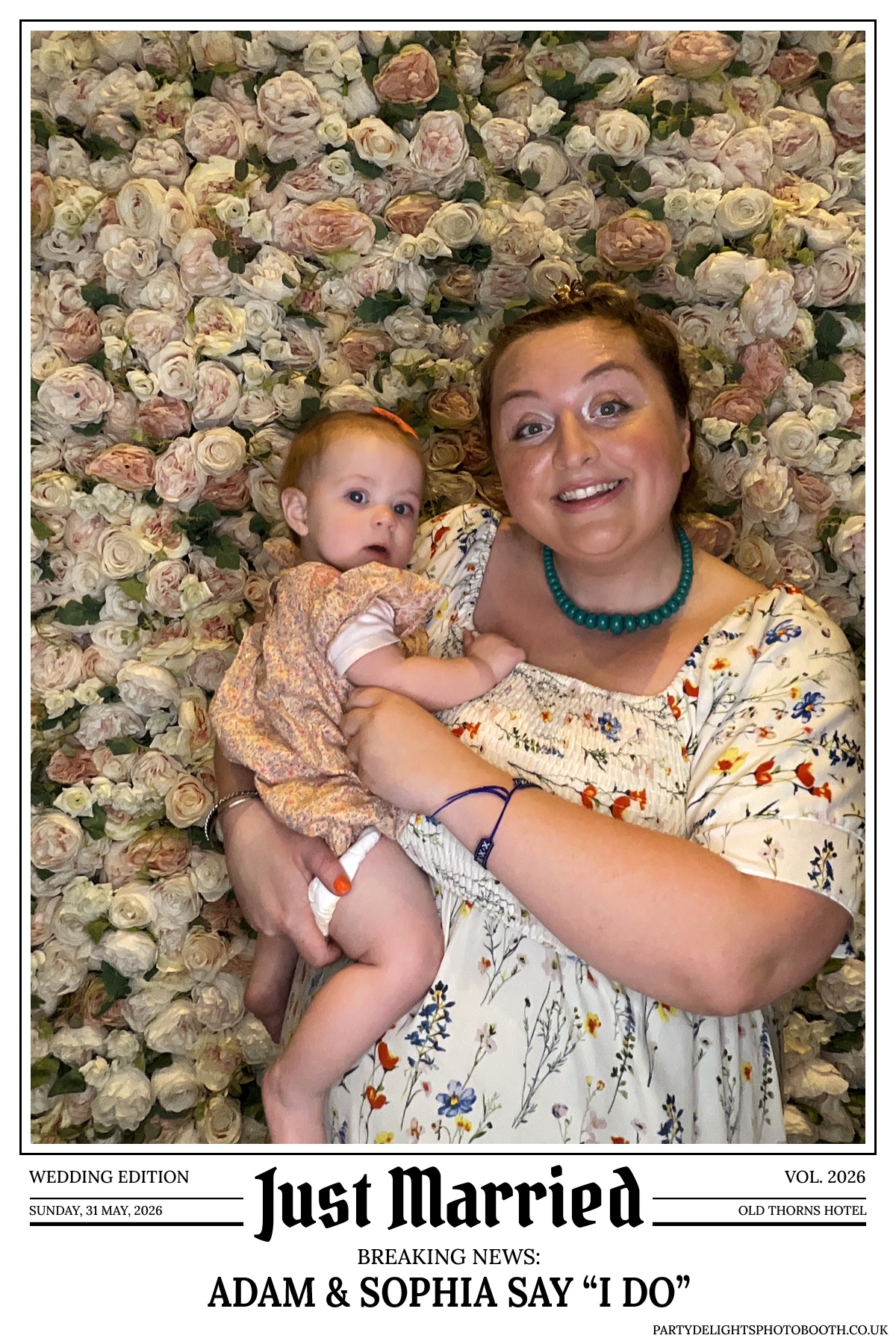 Adam and Sophia's Wedding | View more photos from the event at gallery.partydelightsphotobooth.co.uk/u/PartyDelightsPhotoBooth/Adam-and-Sophias-Wedding