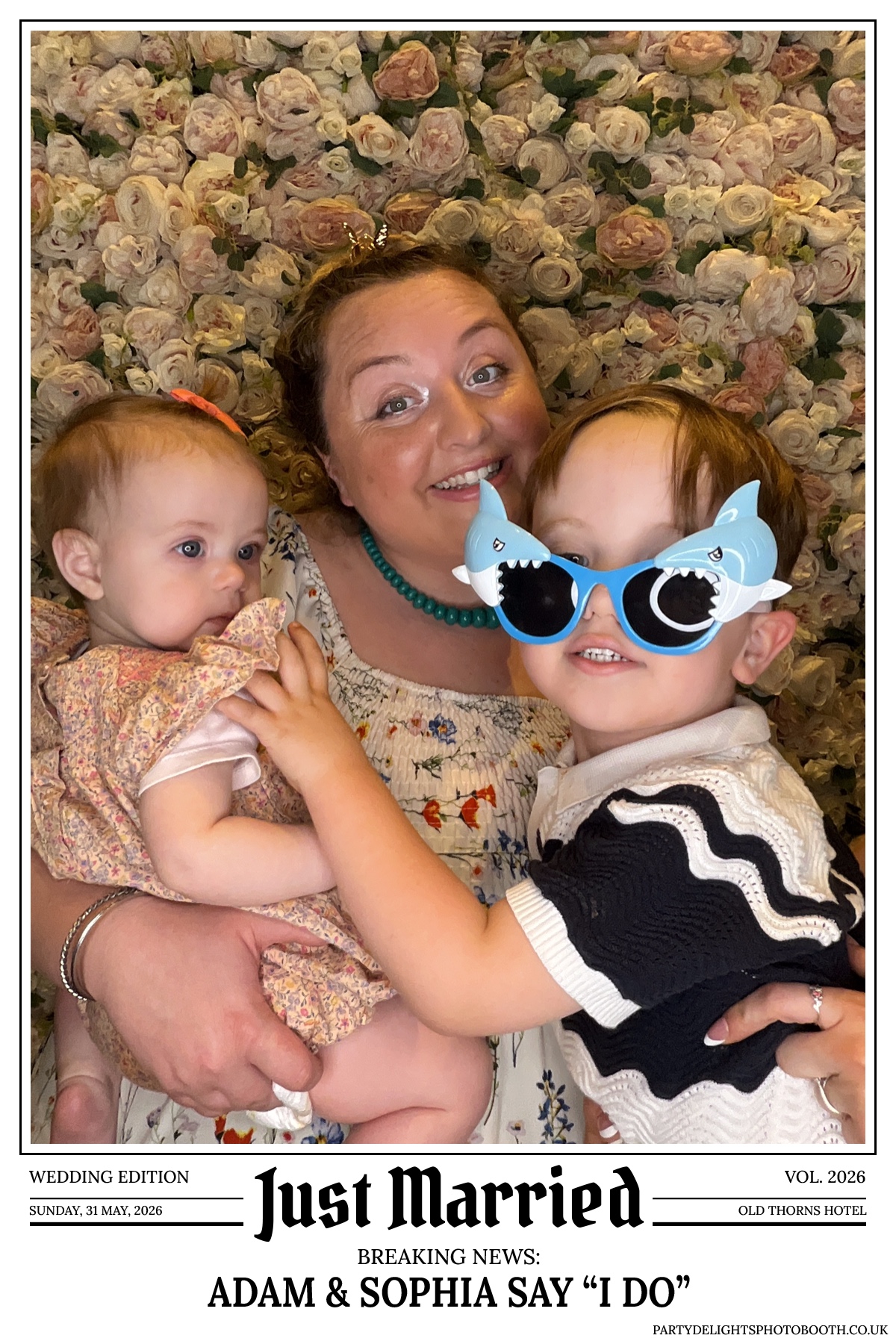 Adam and Sophia's Wedding | View more photos from the event at gallery.partydelightsphotobooth.co.uk/u/PartyDelightsPhotoBooth/Adam-and-Sophias-Wedding