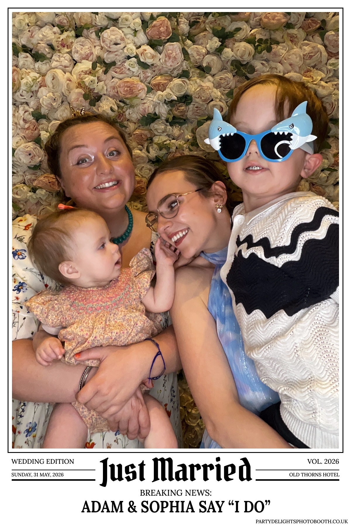 Adam and Sophia's Wedding | View more photos from the event at gallery.partydelightsphotobooth.co.uk/u/PartyDelightsPhotoBooth/Adam-and-Sophias-Wedding