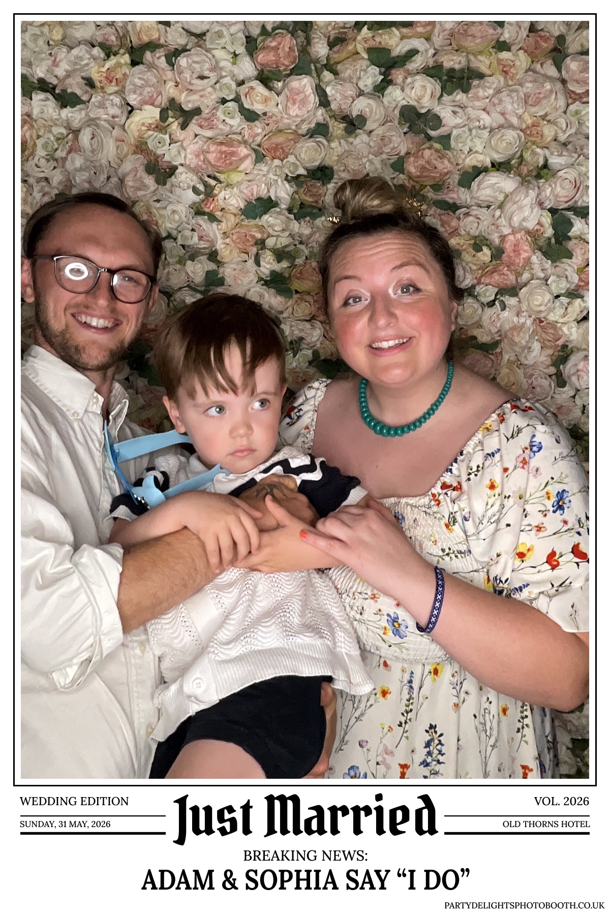 Adam and Sophia's Wedding | View more photos from the event at gallery.partydelightsphotobooth.co.uk/u/PartyDelightsPhotoBooth/Adam-and-Sophias-Wedding