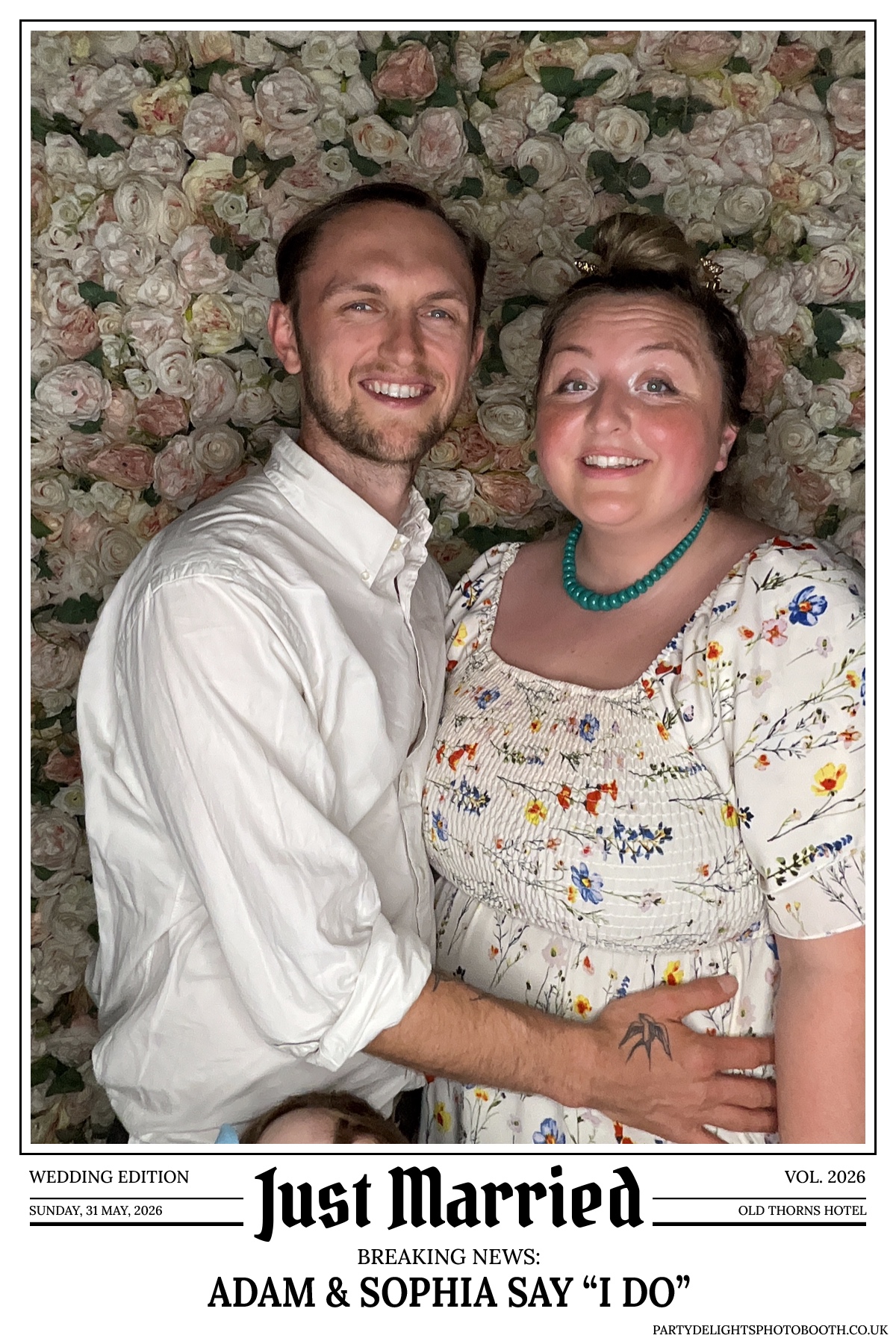 Adam and Sophia's Wedding | View more photos from the event at gallery.partydelightsphotobooth.co.uk/u/PartyDelightsPhotoBooth/Adam-and-Sophias-Wedding