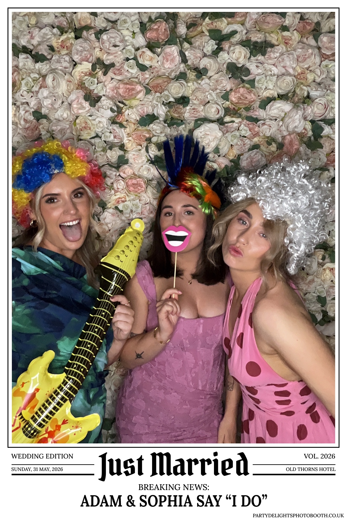 Adam and Sophia's Wedding | View more photos from the event at gallery.partydelightsphotobooth.co.uk/u/PartyDelightsPhotoBooth/Adam-and-Sophias-Wedding