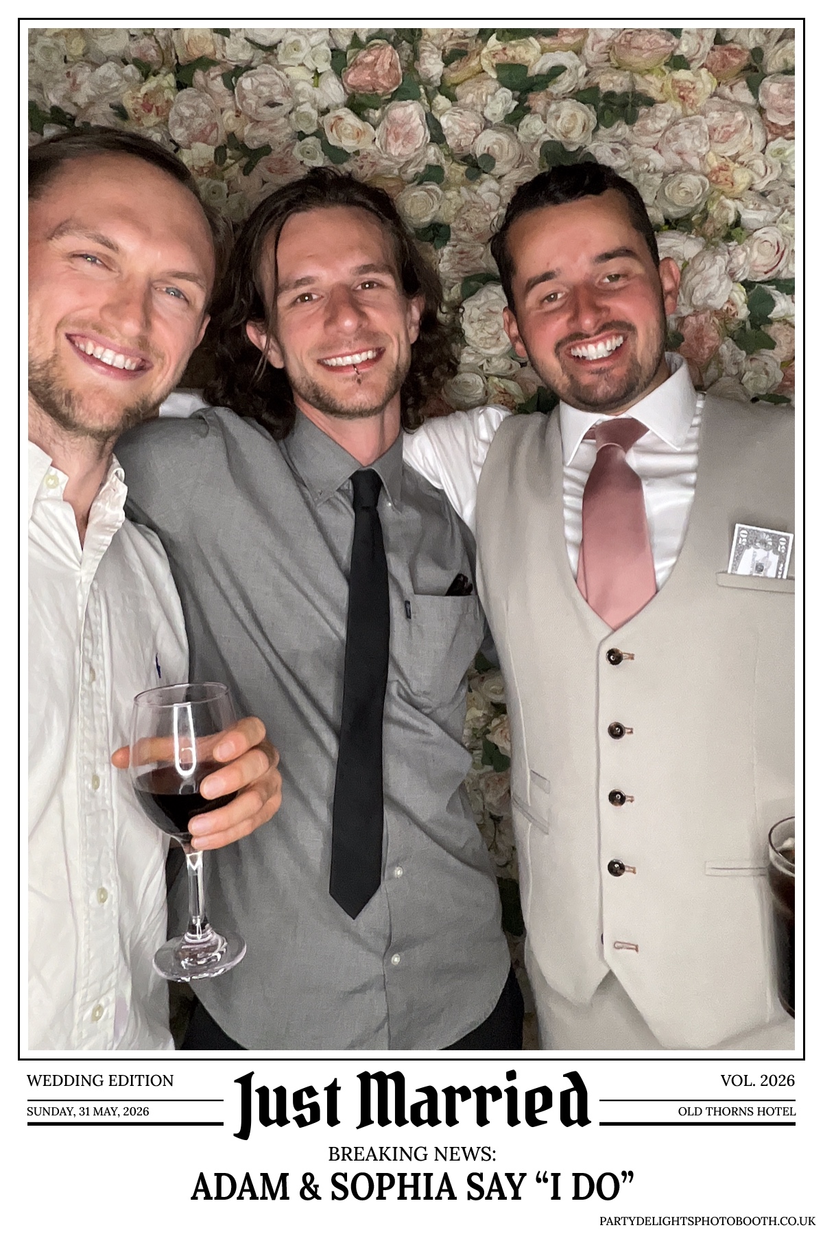 Adam and Sophia's Wedding | View more photos from the event at gallery.partydelightsphotobooth.co.uk/u/PartyDelightsPhotoBooth/Adam-and-Sophias-Wedding
