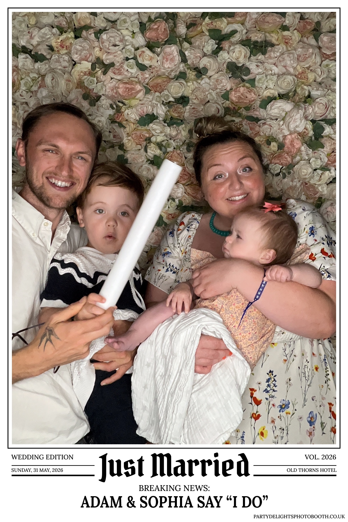 Adam and Sophia's Wedding | View more photos from the event at gallery.partydelightsphotobooth.co.uk/u/PartyDelightsPhotoBooth/Adam-and-Sophias-Wedding