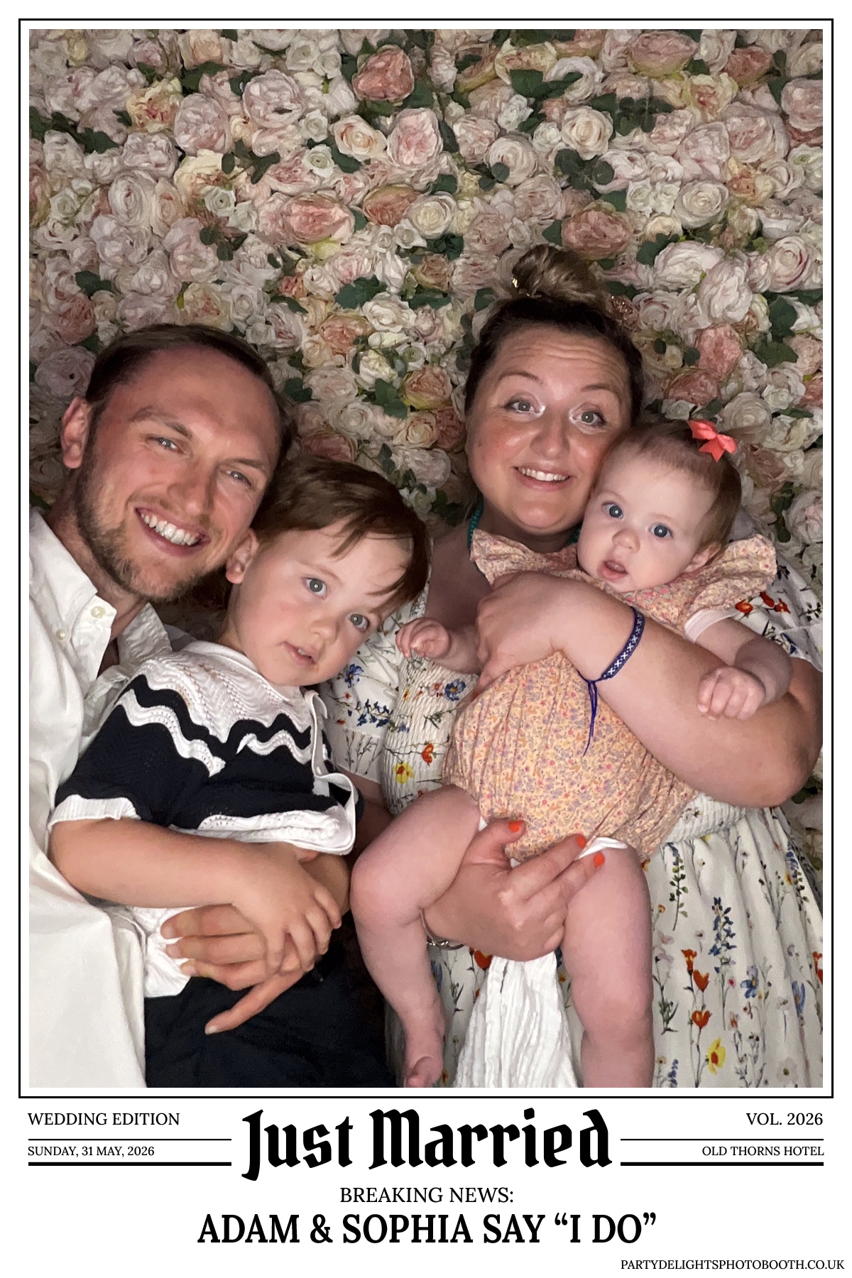 Adam and Sophia's Wedding | View more photos from the event at gallery.partydelightsphotobooth.co.uk/u/PartyDelightsPhotoBooth/Adam-and-Sophias-Wedding