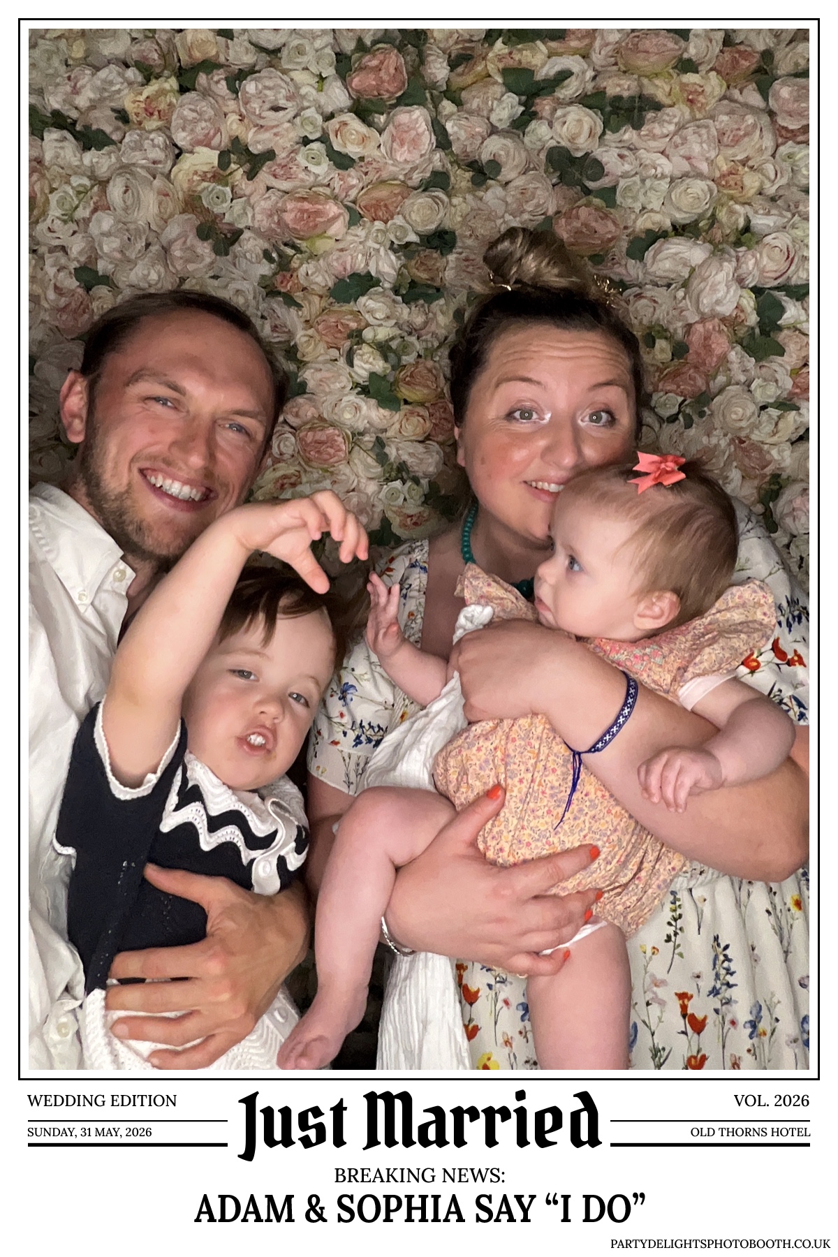 Adam and Sophia's Wedding | View more photos from the event at gallery.partydelightsphotobooth.co.uk/u/PartyDelightsPhotoBooth/Adam-and-Sophias-Wedding