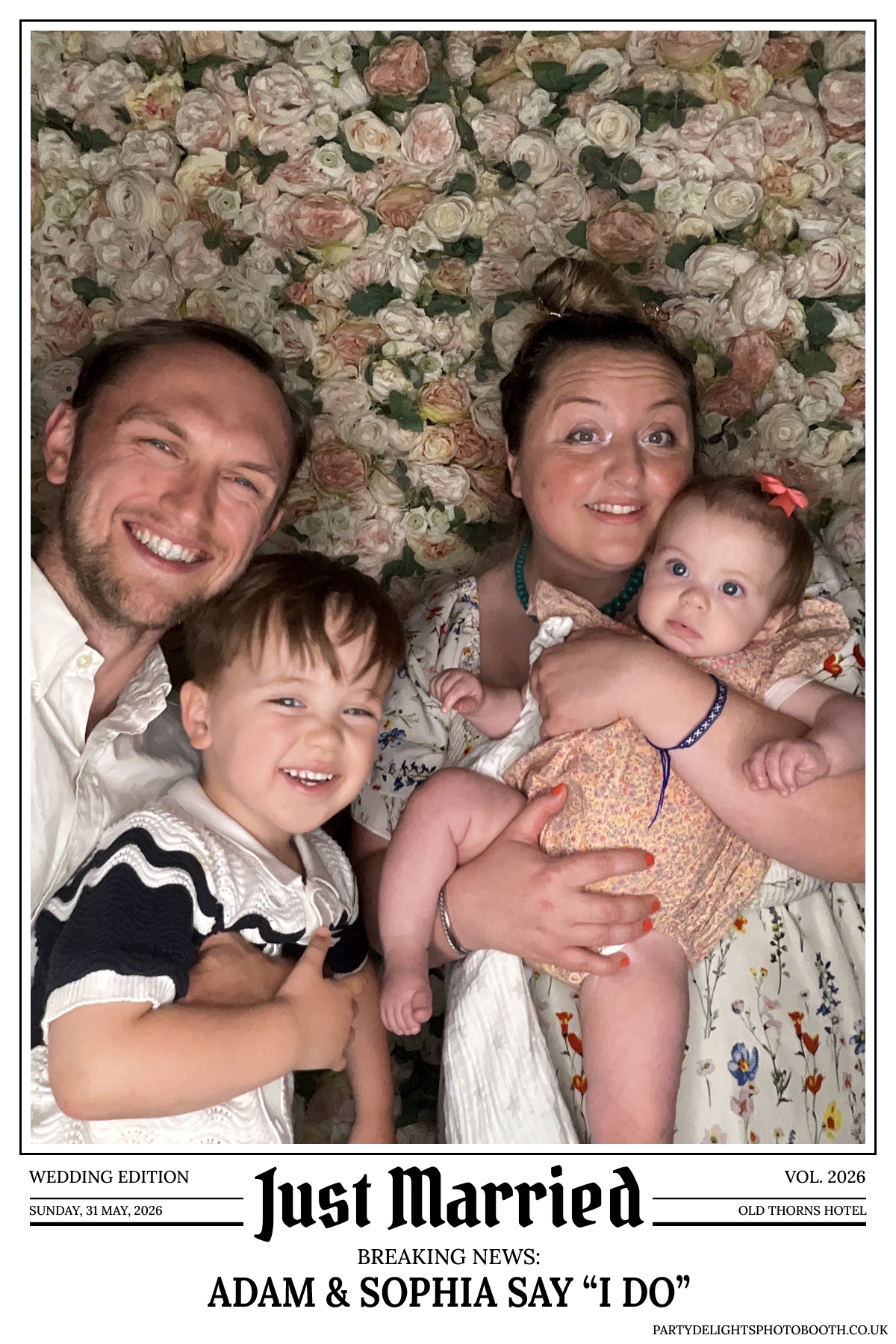 Adam and Sophia's Wedding | View more photos from the event at gallery.partydelightsphotobooth.co.uk/u/PartyDelightsPhotoBooth/Adam-and-Sophias-Wedding