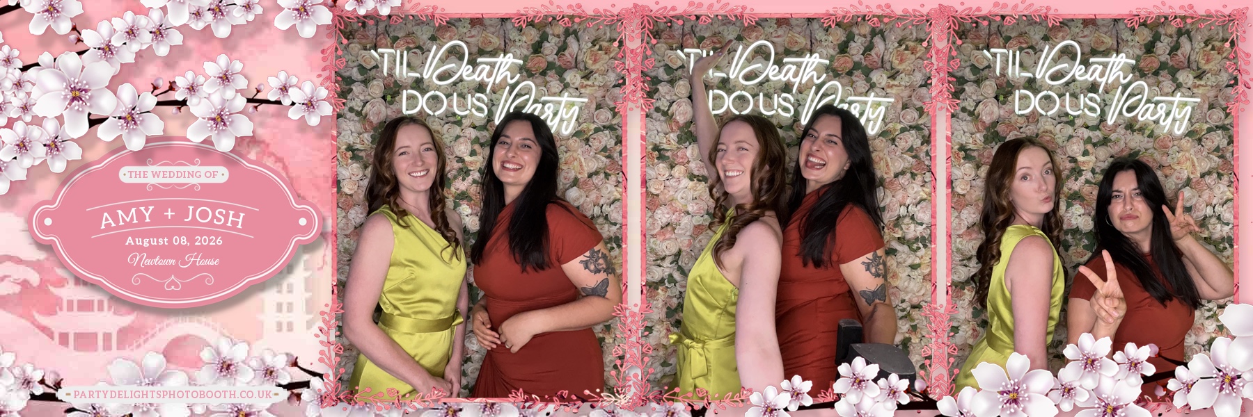 Amy & Josh Wedding | View more photos from the event at gallery.partydelightsphotobooth.co.uk/u/PartyDelightsPhotoBooth/Amy-Josh-Wedding