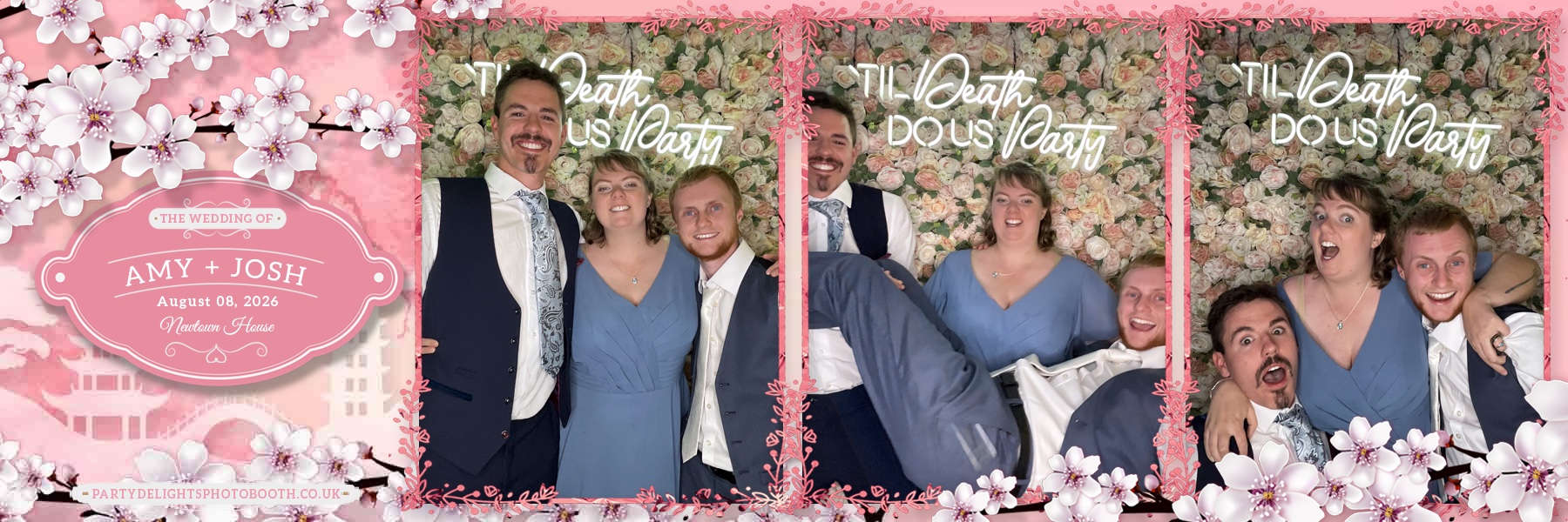 Amy & Josh Wedding | View more photos from the event at gallery.partydelightsphotobooth.co.uk/u/PartyDelightsPhotoBooth/Amy-Josh-Wedding