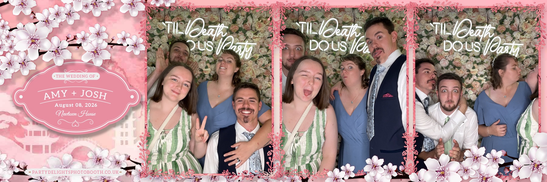 Amy & Josh Wedding | View more photos from the event at gallery.partydelightsphotobooth.co.uk/u/PartyDelightsPhotoBooth/Amy-Josh-Wedding
