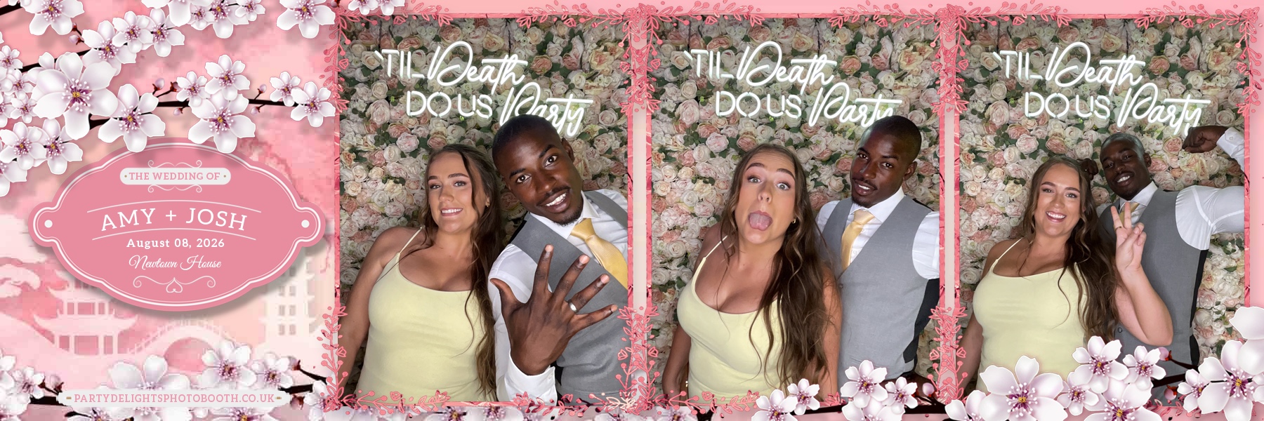 Amy & Josh Wedding | View more photos from the event at gallery.partydelightsphotobooth.co.uk/u/PartyDelightsPhotoBooth/Amy-Josh-Wedding