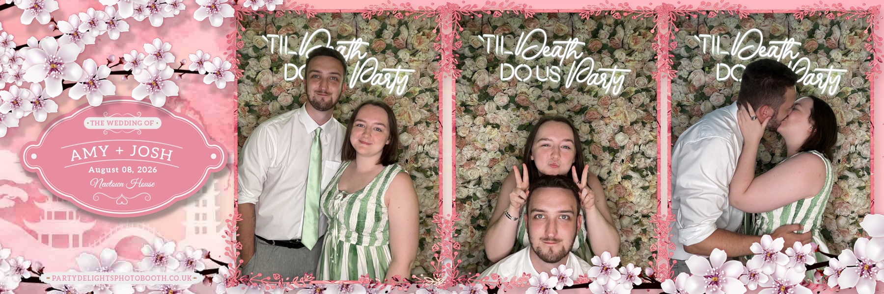 Amy & Josh Wedding | View more photos from the event at gallery.partydelightsphotobooth.co.uk/u/PartyDelightsPhotoBooth/Amy-Josh-Wedding
