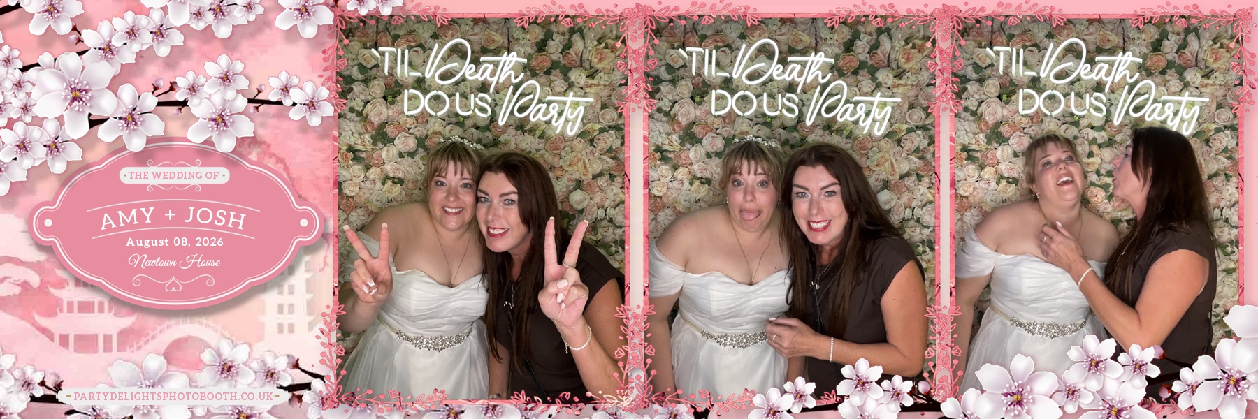 Amy & Josh Wedding | View more photos from the event at gallery.partydelightsphotobooth.co.uk/u/PartyDelightsPhotoBooth/Amy-Josh-Wedding