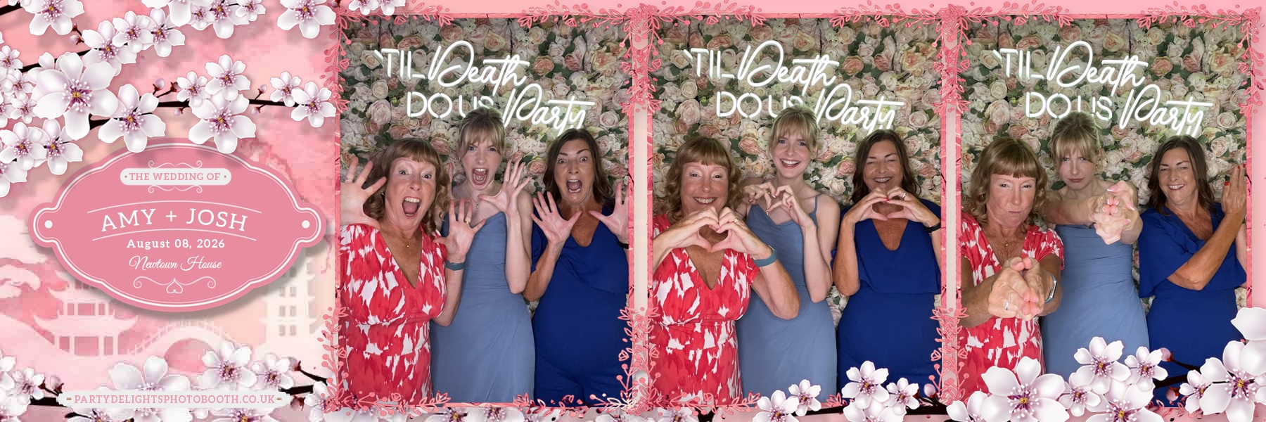 Amy & Josh Wedding | View more photos from the event at gallery.partydelightsphotobooth.co.uk/u/PartyDelightsPhotoBooth/Amy-Josh-Wedding