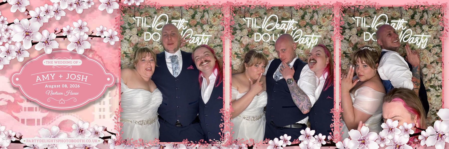 Amy & Josh Wedding | View more photos from the event at gallery.partydelightsphotobooth.co.uk/u/PartyDelightsPhotoBooth/Amy-Josh-Wedding